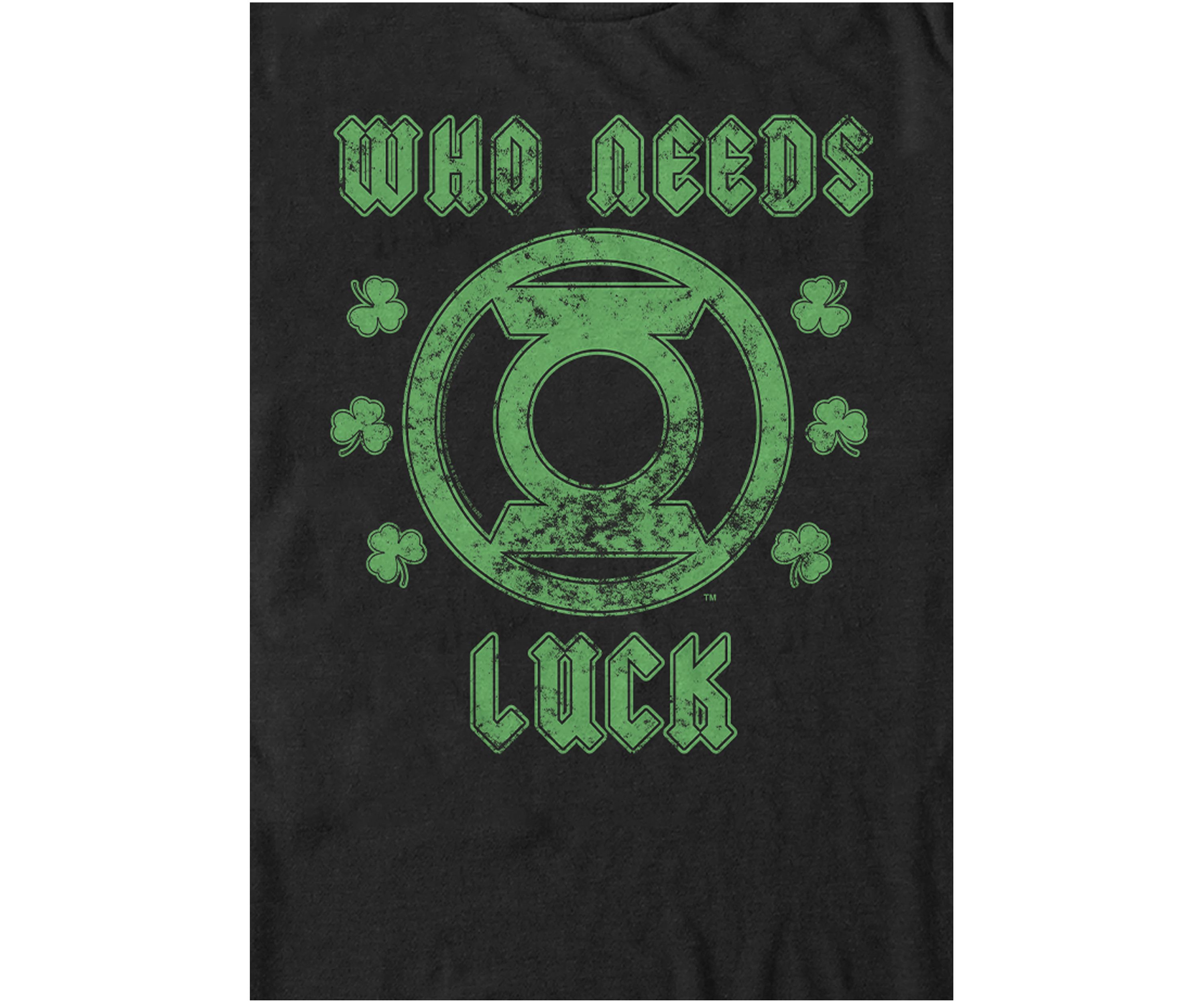 Lucky Green Graphic Short Sleeve T-Shirt