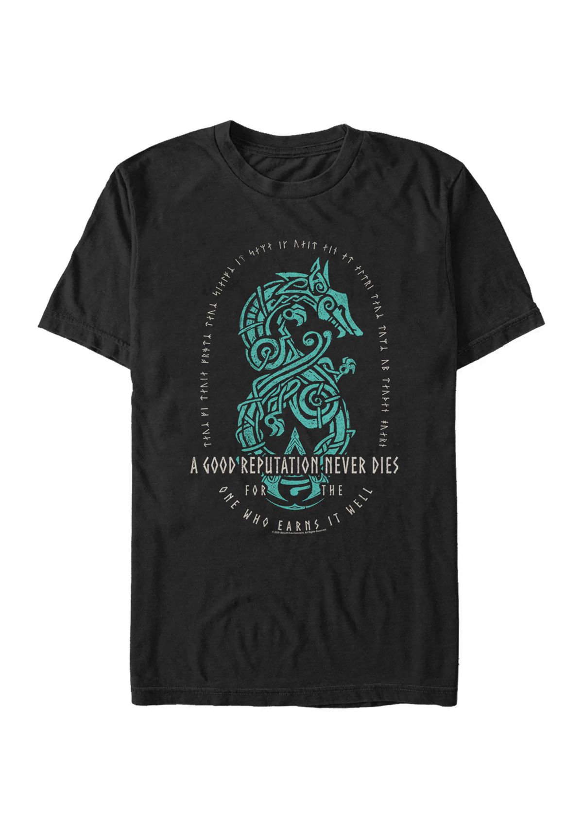 Skal Rune Stamp Graphic Short Sleeve T-Shirt