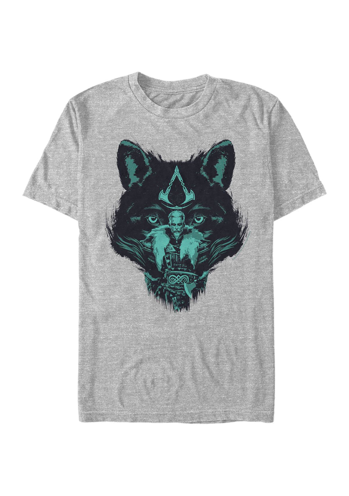 Wolf Hero Comp Graphic Short Sleeve T-Shirt