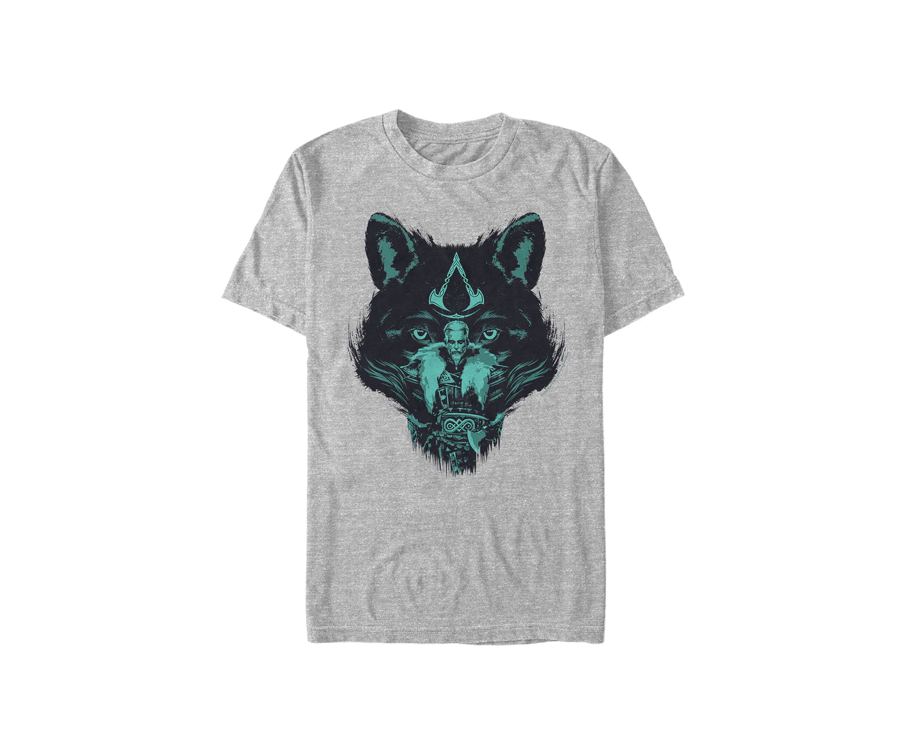 Wolf Hero Comp Graphic Short Sleeve T-Shirt