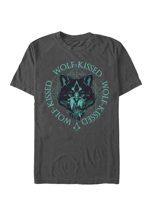 Assassin's Creed Wolf Kissed Graphic Short Sleeve T-Shirt