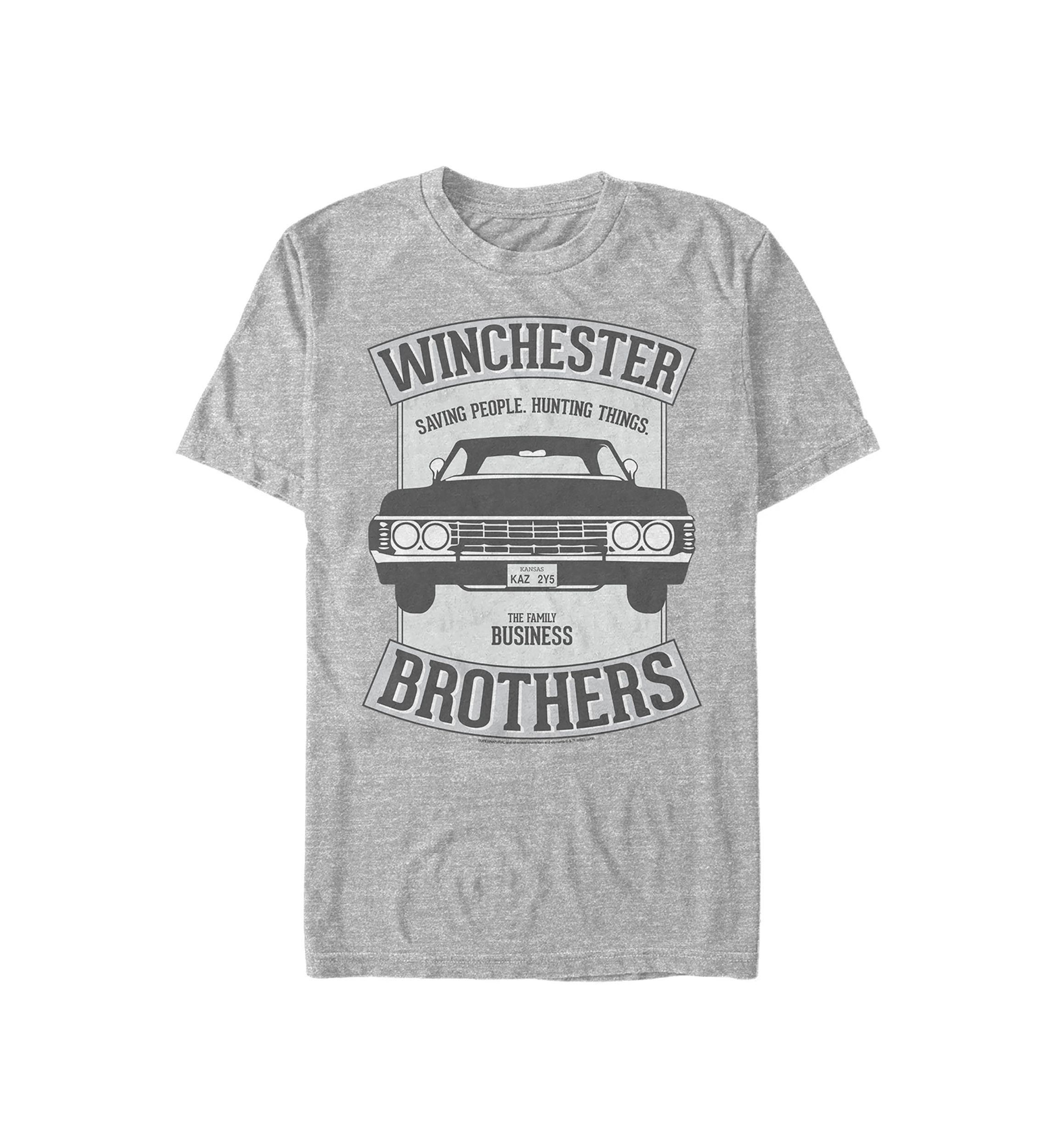 Winchester Car Crest Graphic Short Sleeve T-Shirt