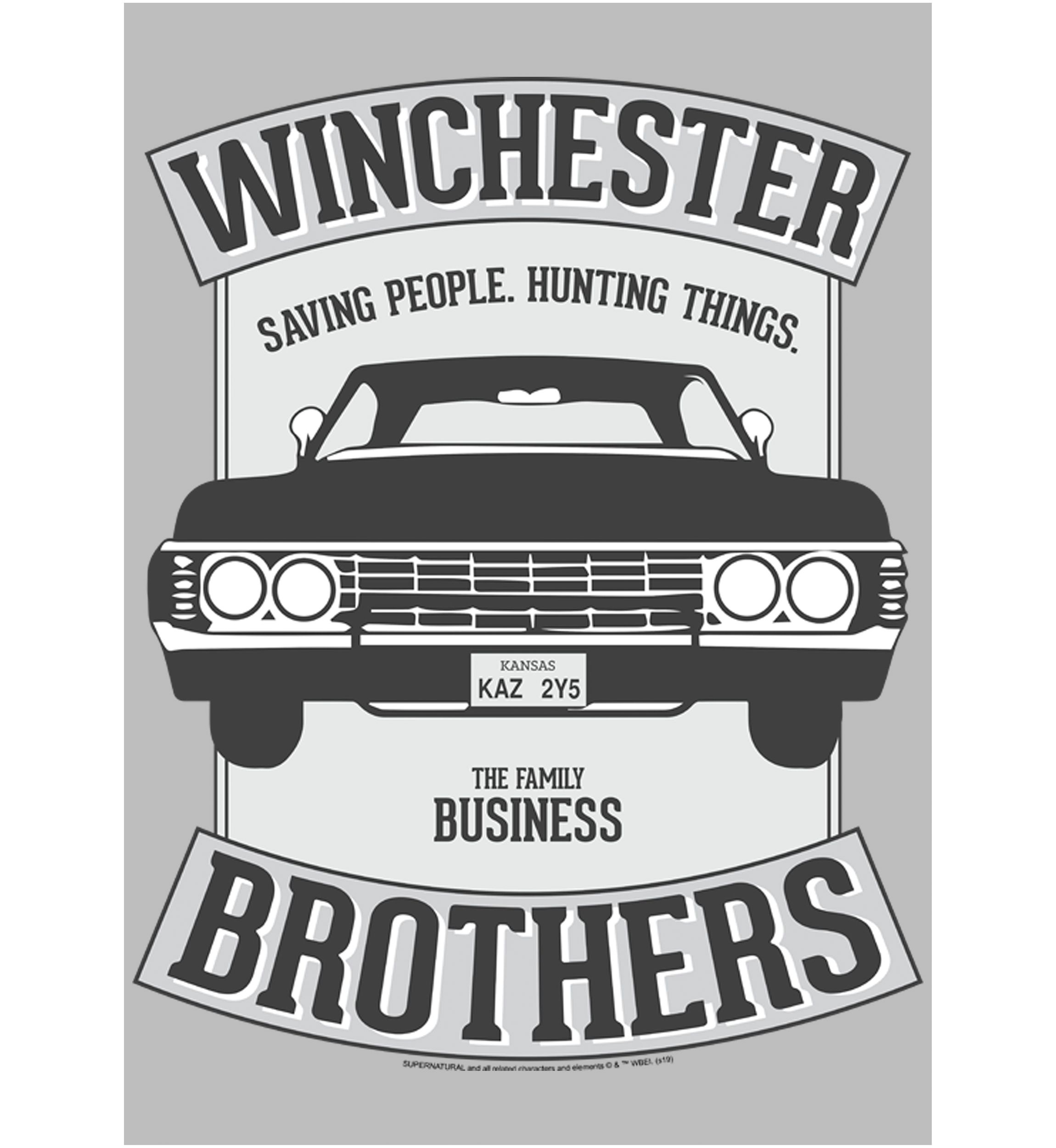 Winchester Car Crest Graphic Short Sleeve T-Shirt