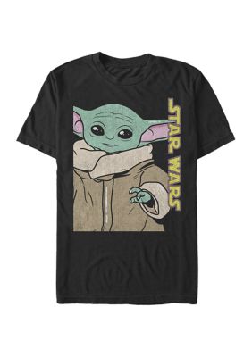 Star Wars The Mandalorian Men's Jumbo Child Short Sleeve Graphic T-Shirt, Black, 2XL -  0195728283009