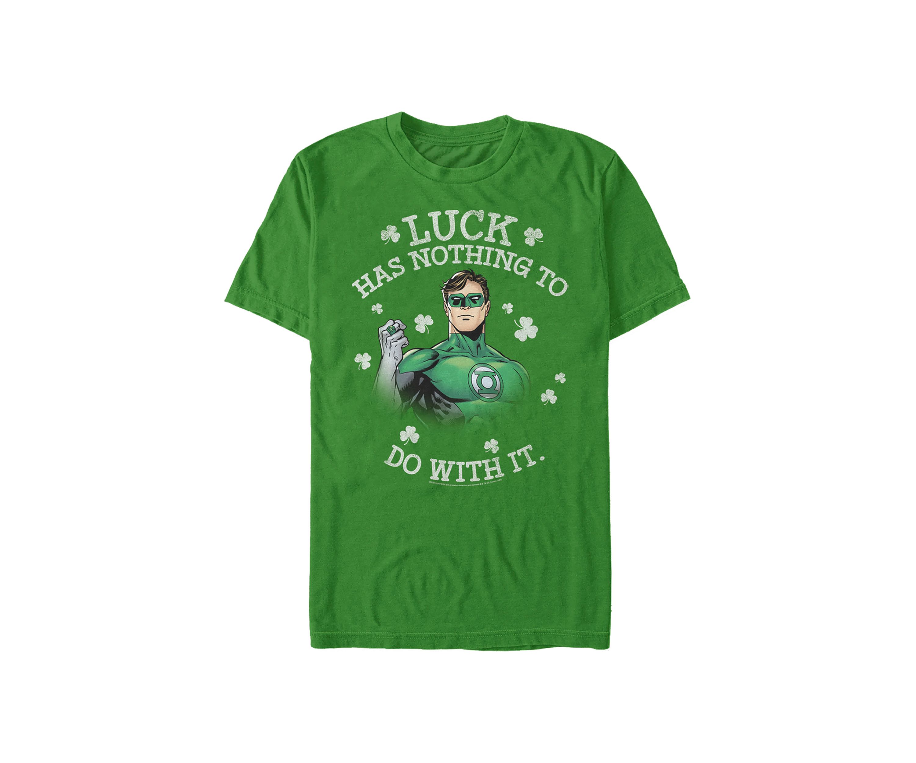 No Luck Lantern Graphic Short Sleeve T-Shirt