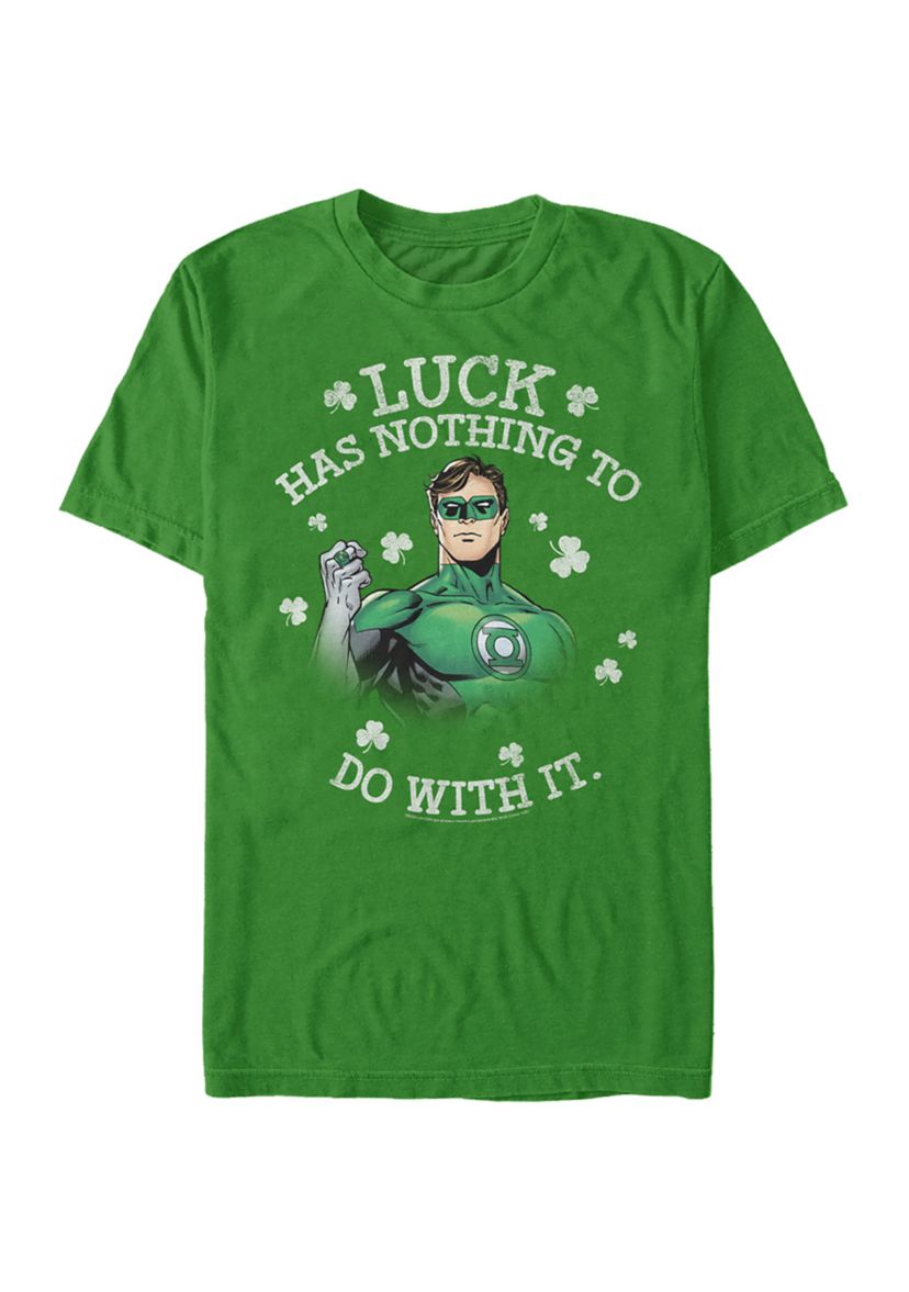 No Luck Lantern Graphic Short Sleeve T-Shirt