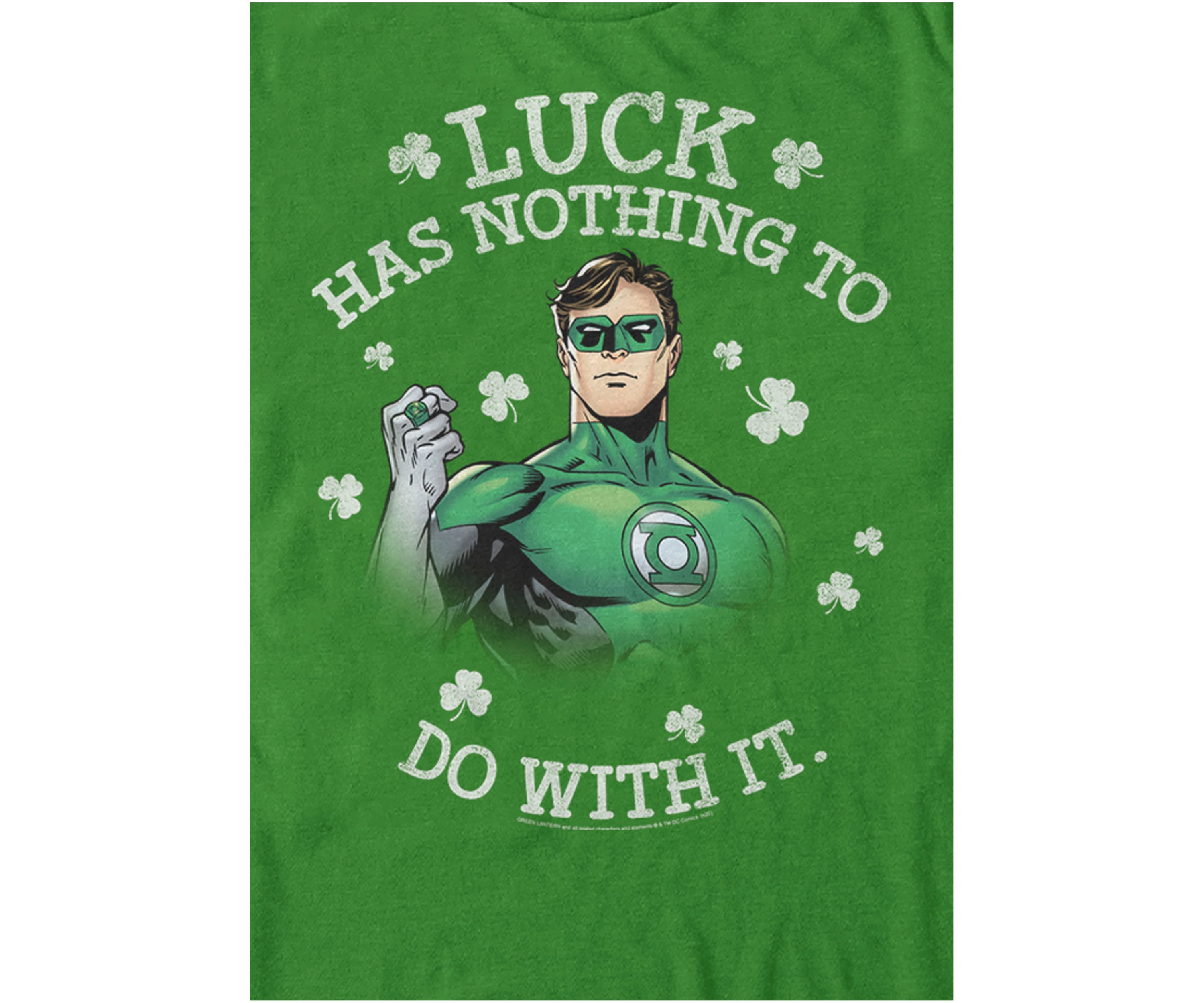 No Luck Lantern Graphic Short Sleeve T-Shirt