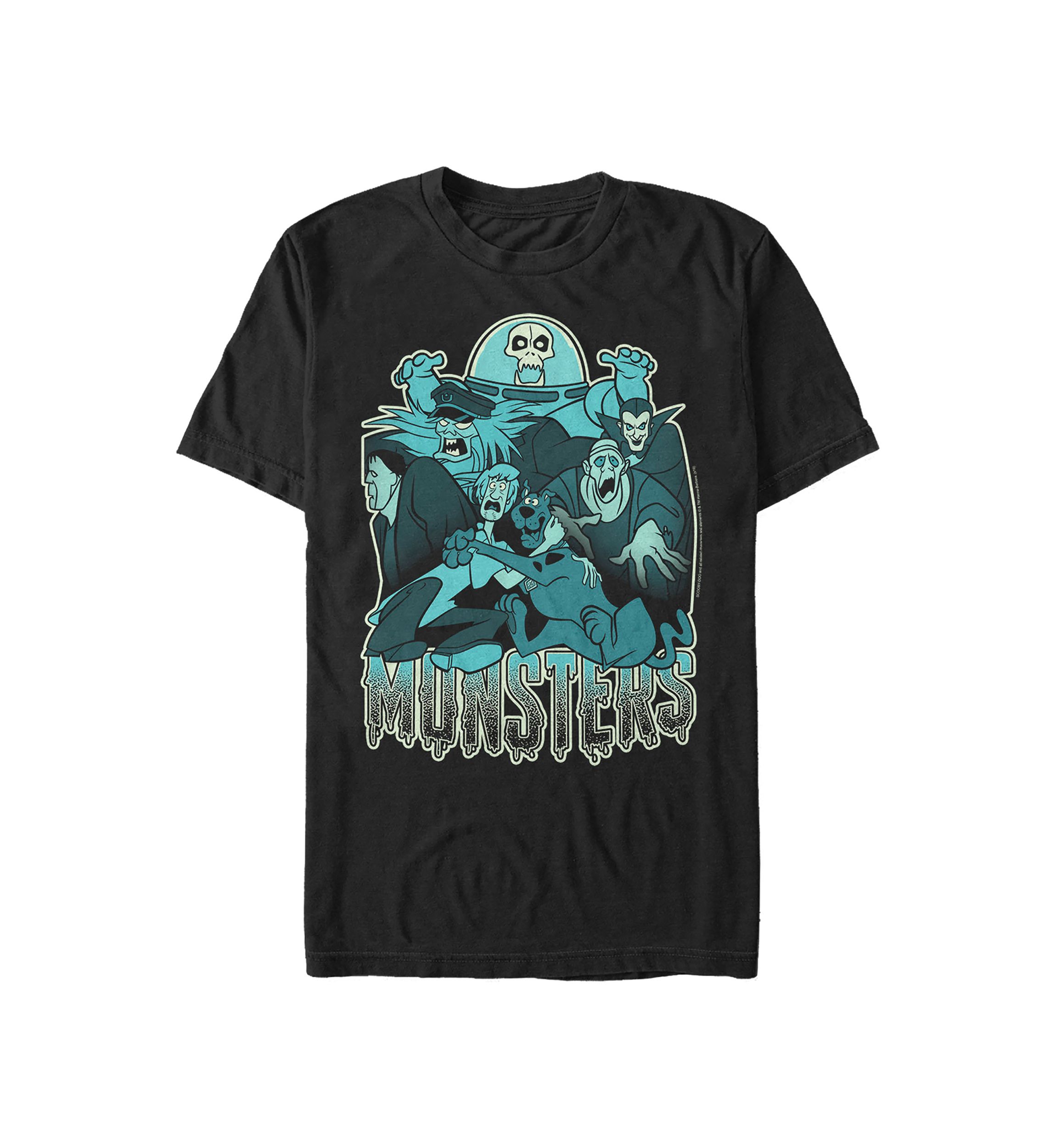 Monsters Graphic Short Sleeve T-Shirt