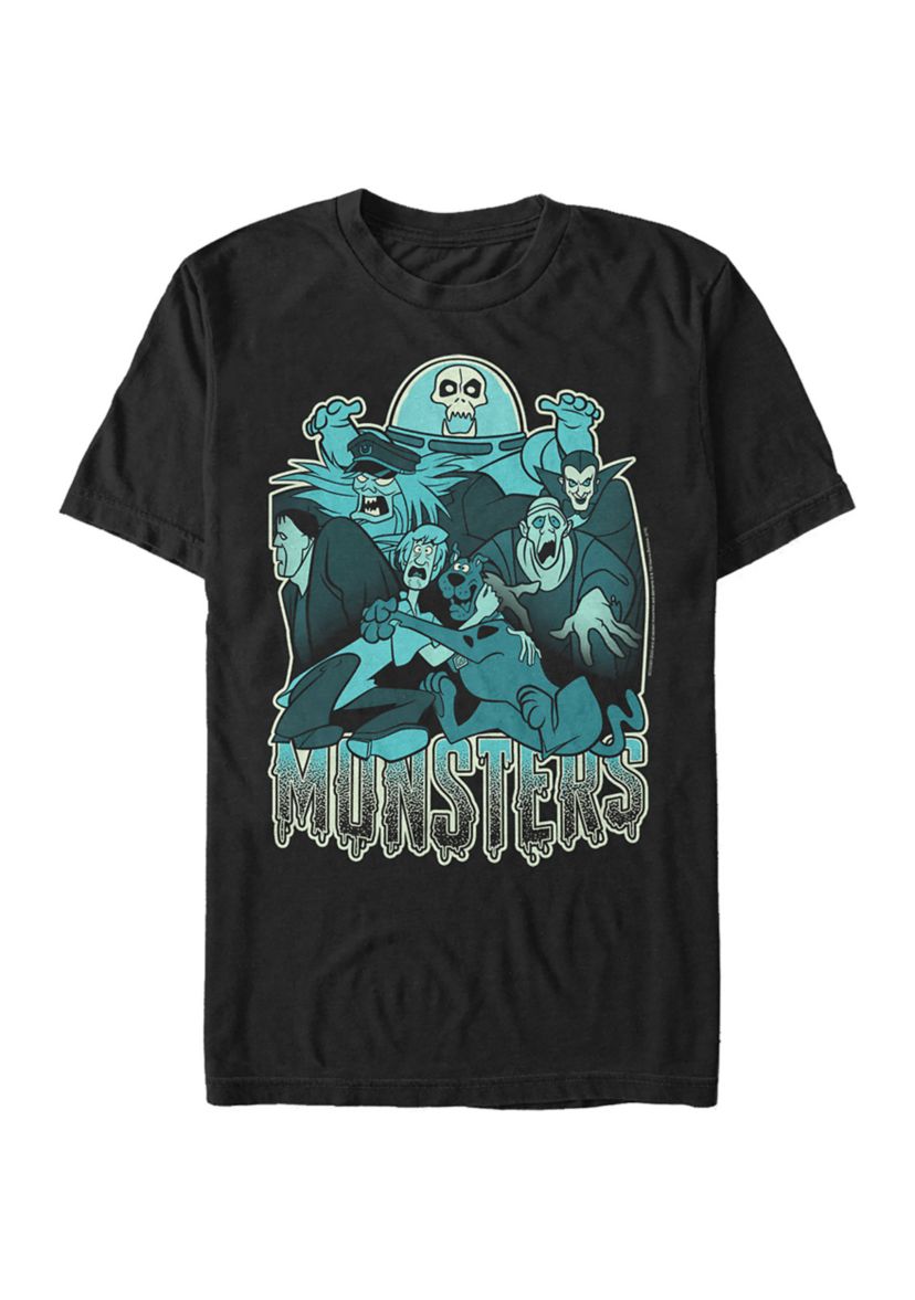 Monsters Graphic Short Sleeve T-Shirt
