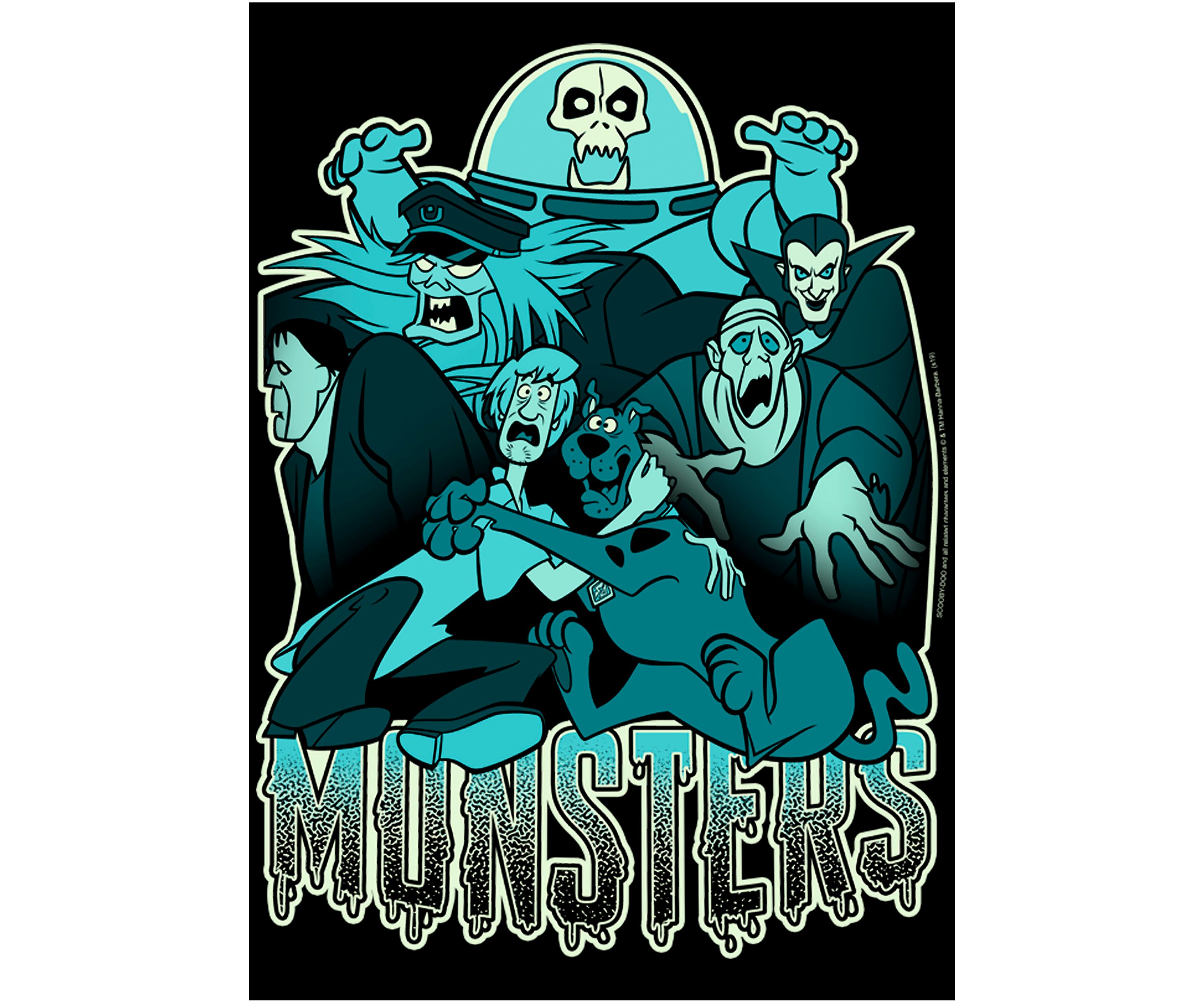 Monsters Graphic Short Sleeve T-Shirt