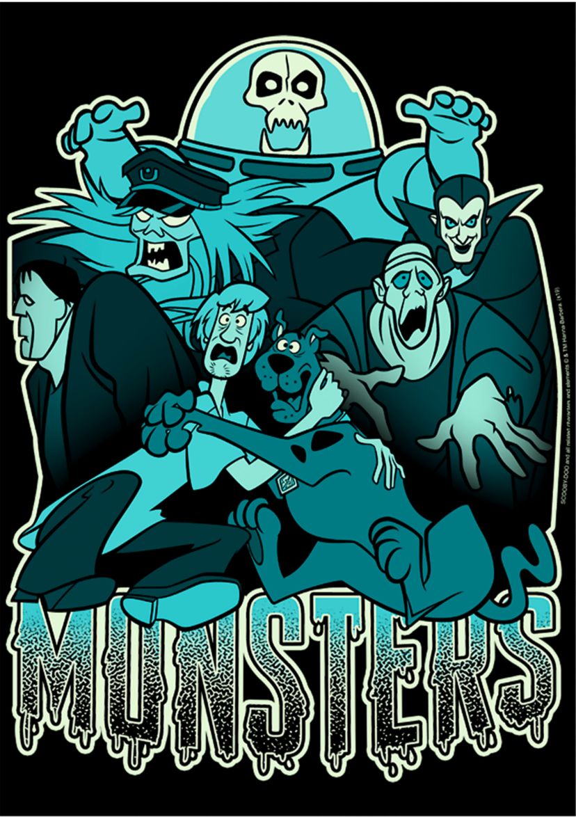 Monsters Graphic Short Sleeve T-Shirt