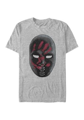 Large Mask Graphic Short Sleeve T-Shirt