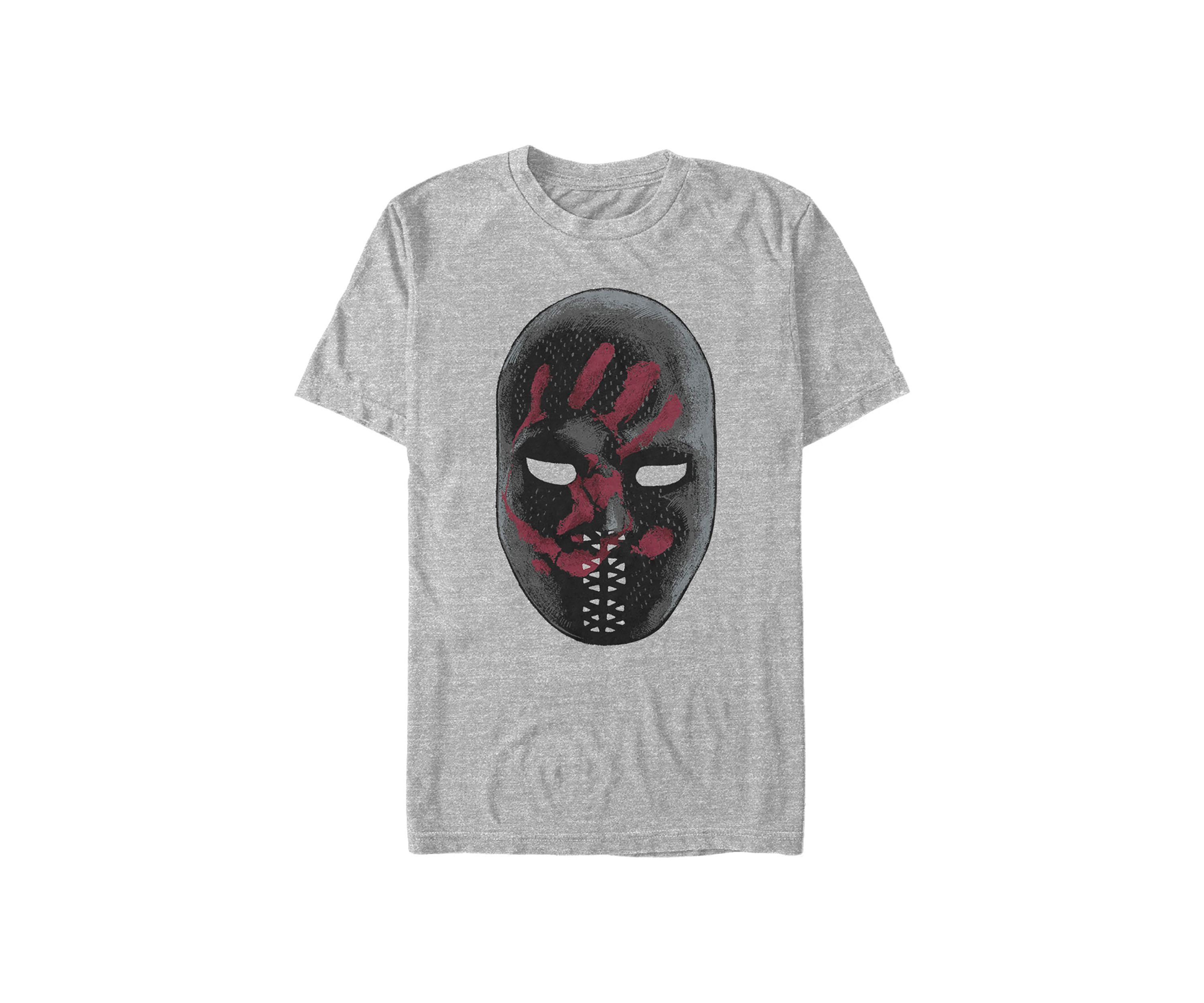 Large Mask Graphic Short Sleeve T-Shirt
