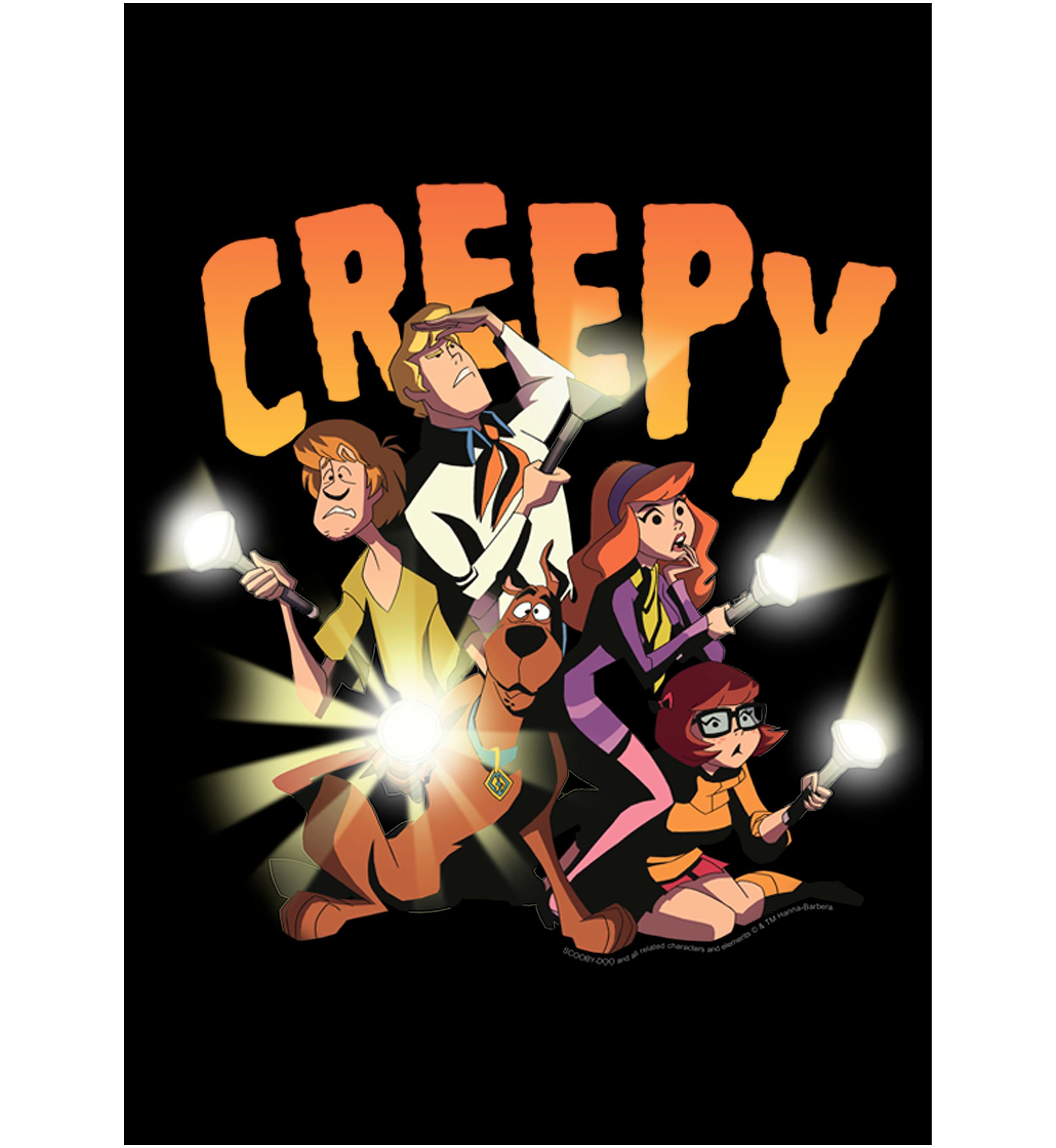 Creepy Kids Graphic Short Sleeve T-Shirt