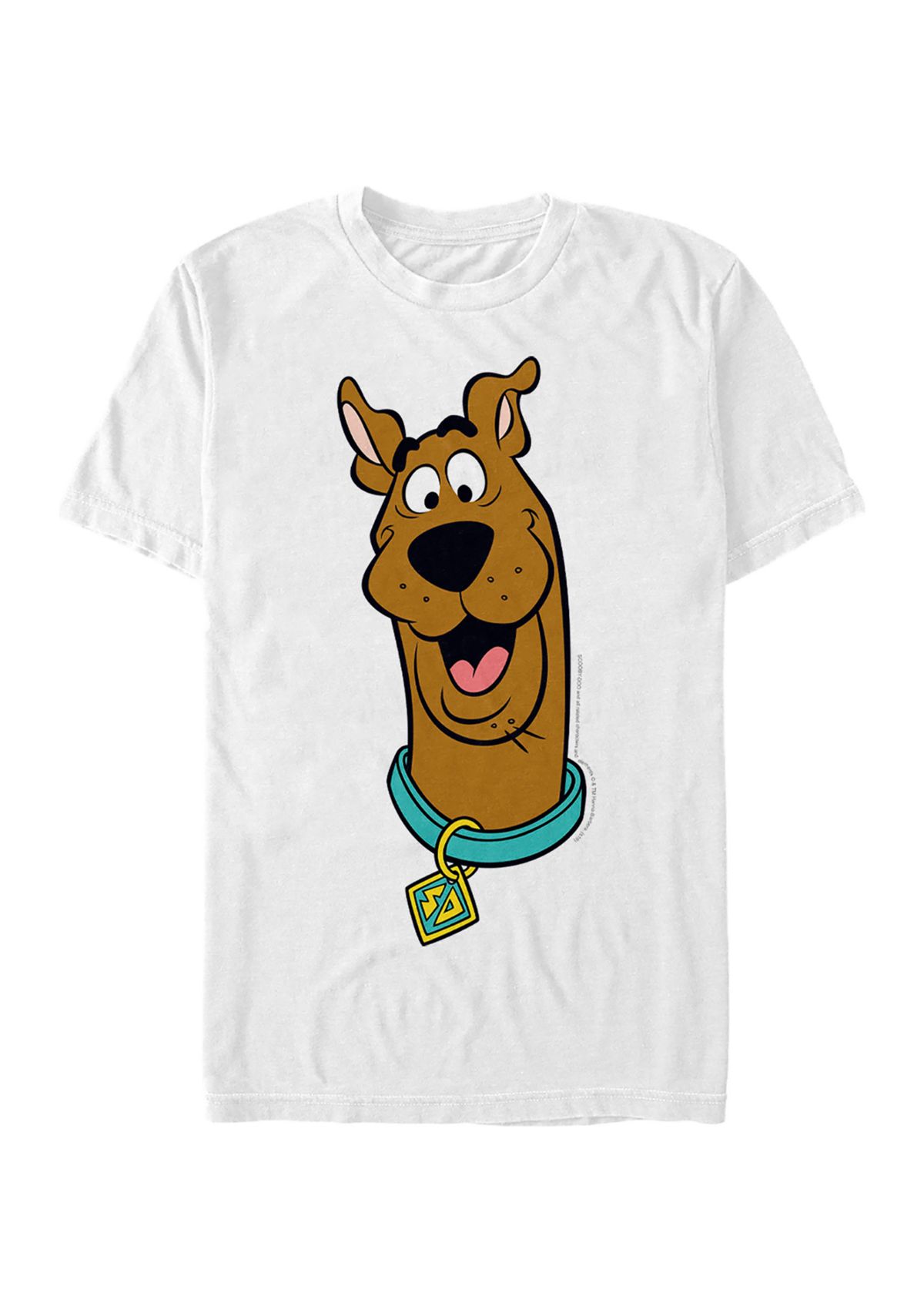 Scooby Face Graphic Short Sleeve T-Shirt