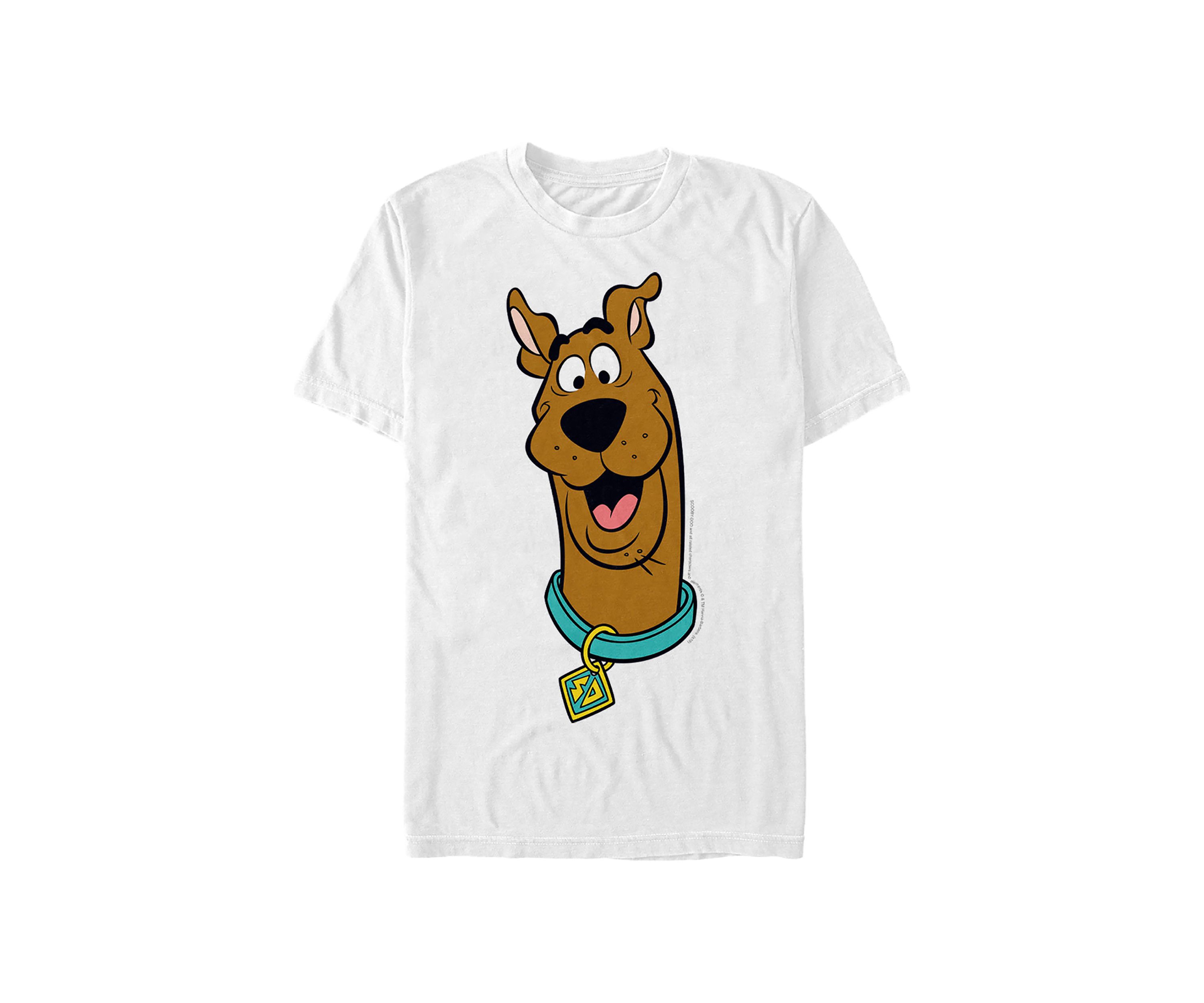 Scooby Face Graphic Short Sleeve T-Shirt