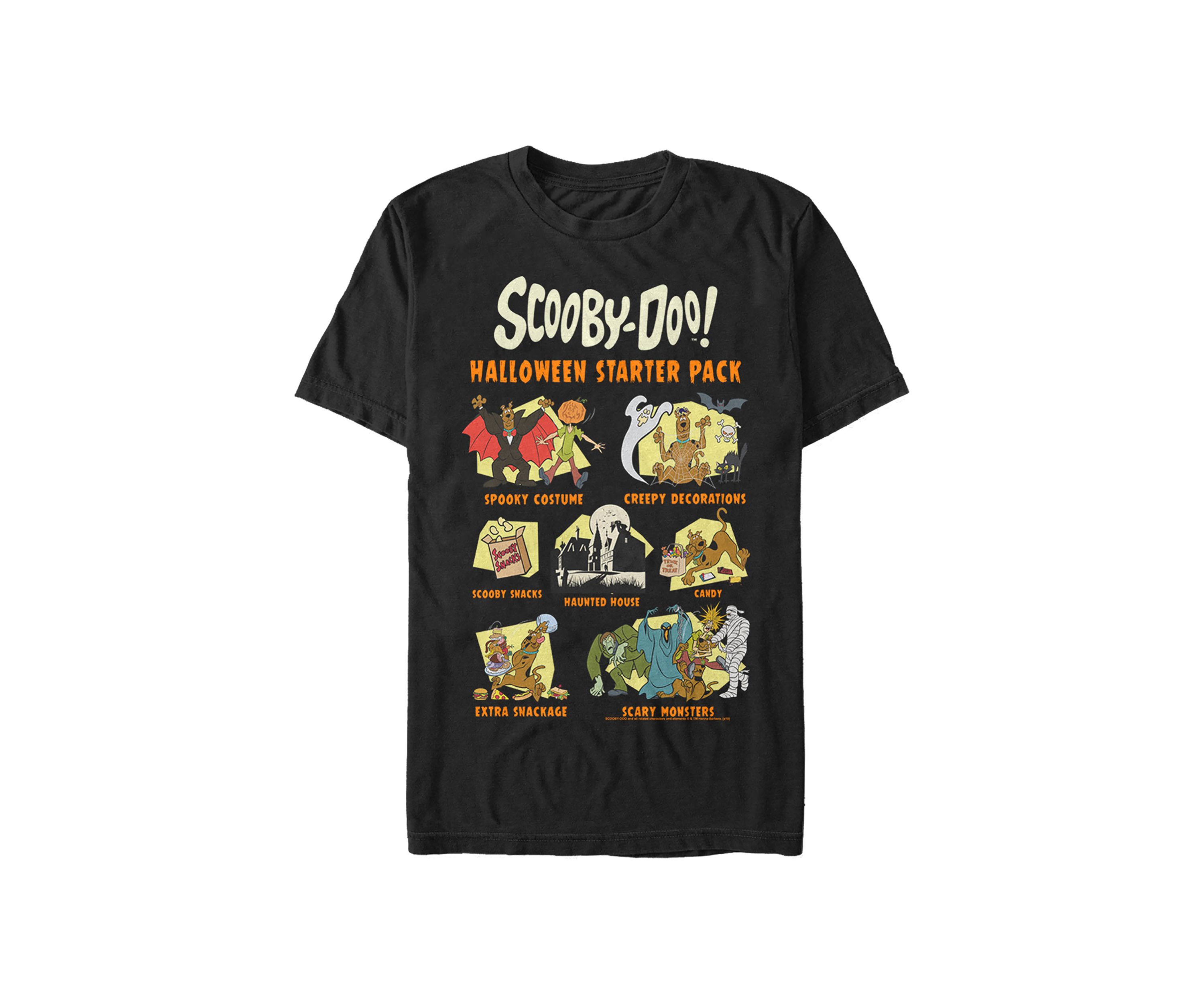 Halloween Starter Pack Graphic Short Sleeve T-Shirt