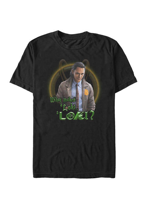 Marvel™ Makes Loki Graphic Short Sleeve T-Shirt
