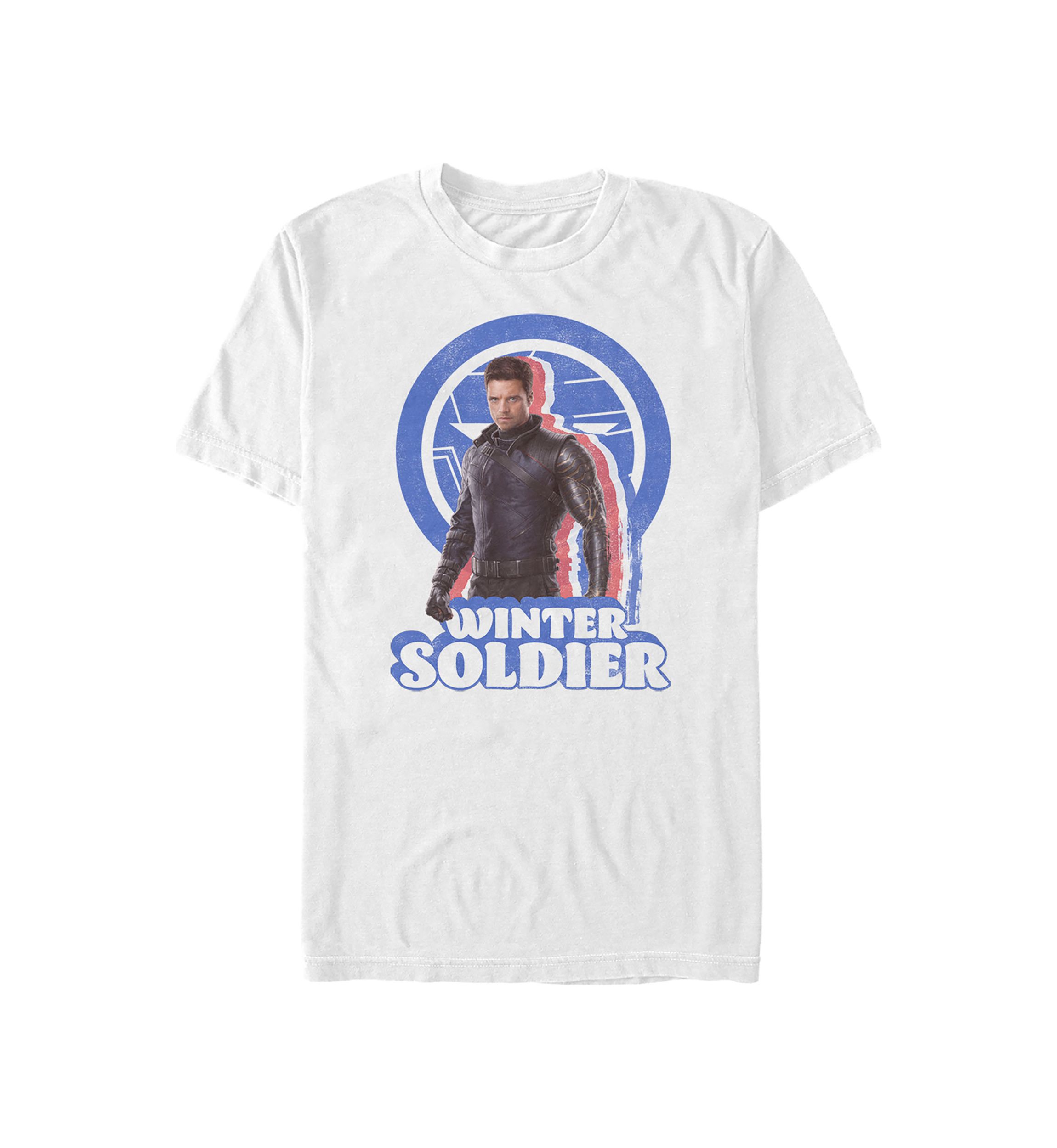 Distressed Bucky Graphic Short Sleeve T-Shirt