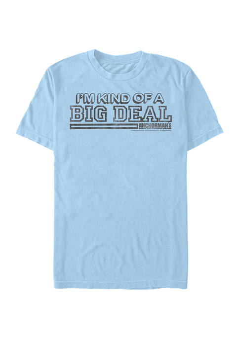 Anchorman Biggest Graphic Short Sleeve T-Shirt