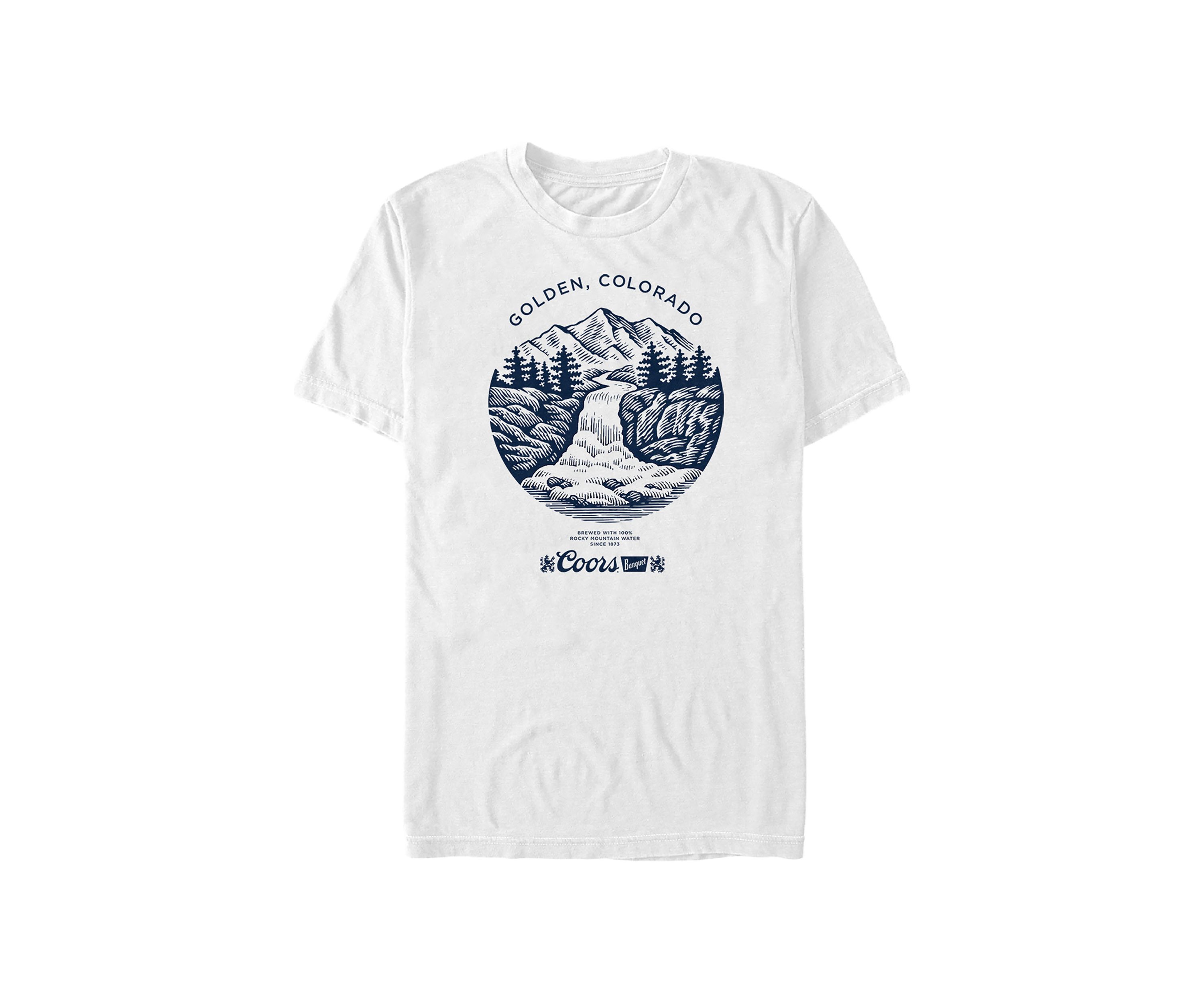 Golden Rocky Brew Graphic T-Shirt