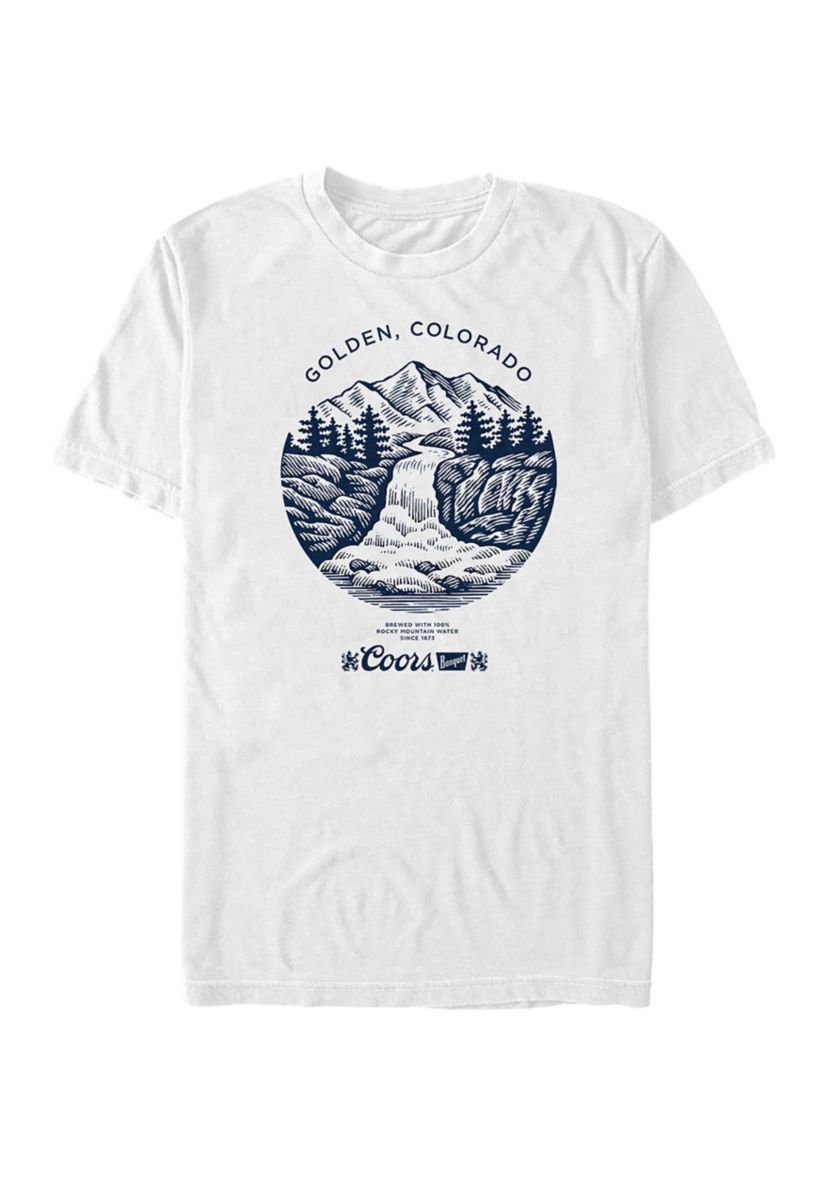 Golden Rocky Brew Graphic T-Shirt