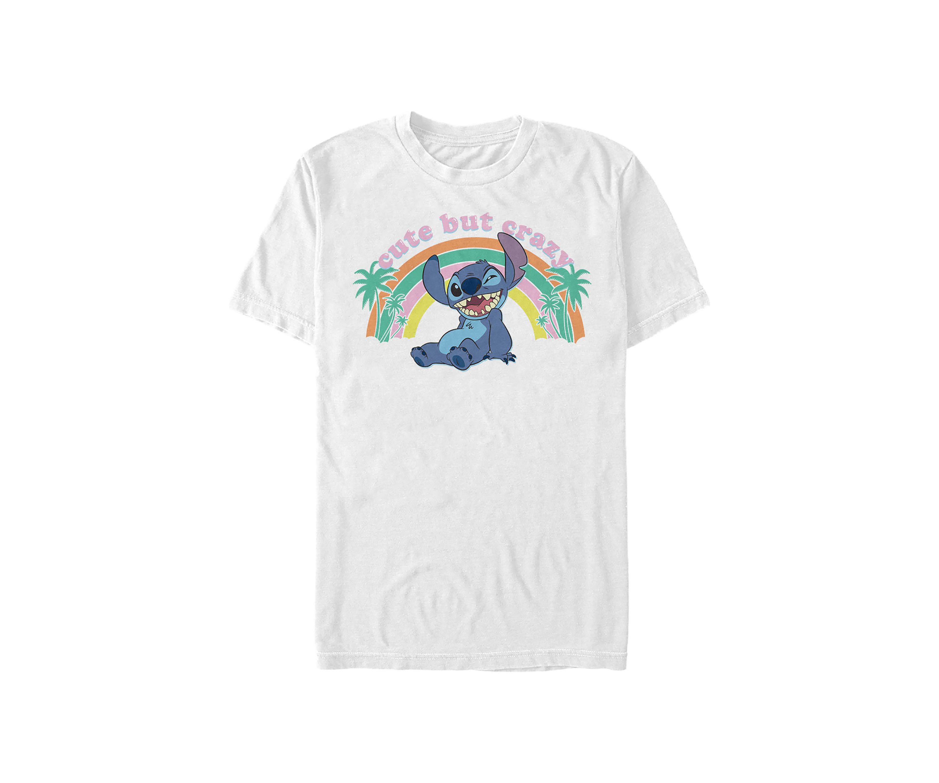Kawaii Stitch Short Sleeve Graphic T-Shirt