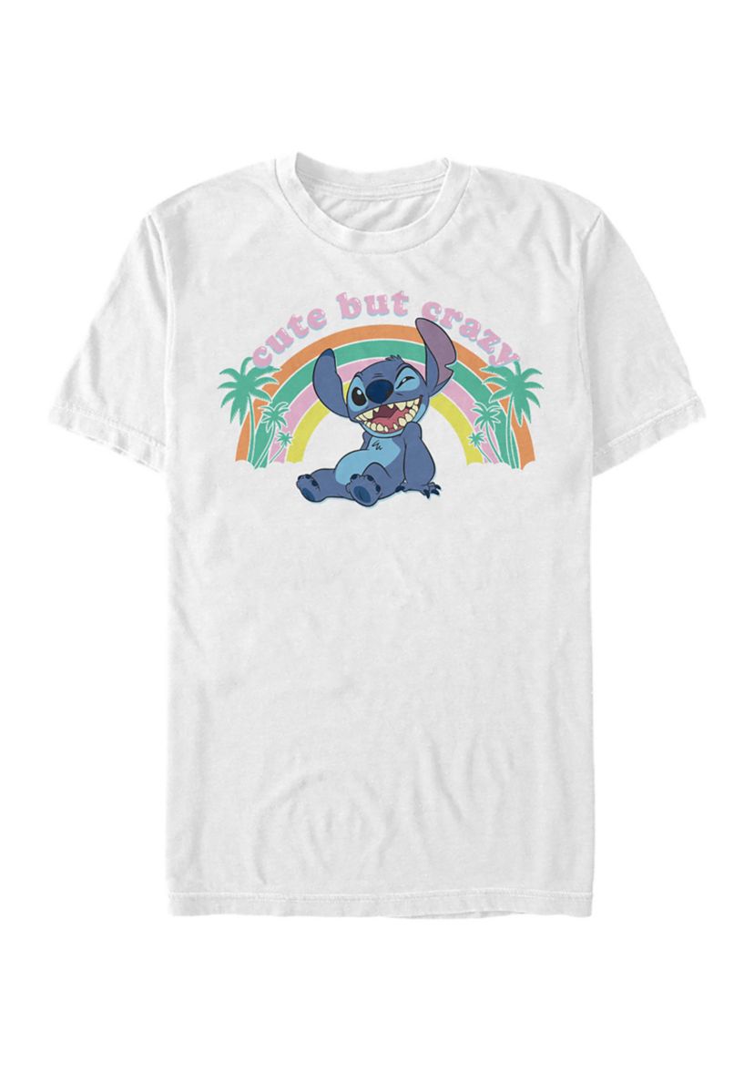 Kawaii Stitch Short Sleeve Graphic T-Shirt