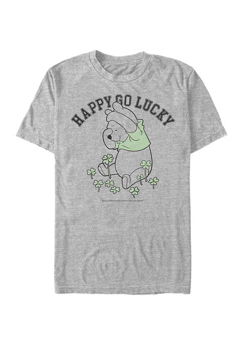 Disney® Lucky Pooh Graphic Short Sleeve T-Shirt
