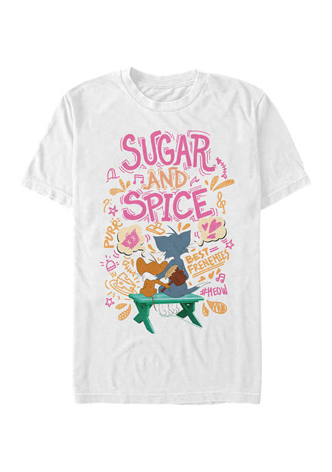Cartoon Network Sugar Spice Graphic Short Sleeve T-Shirt
