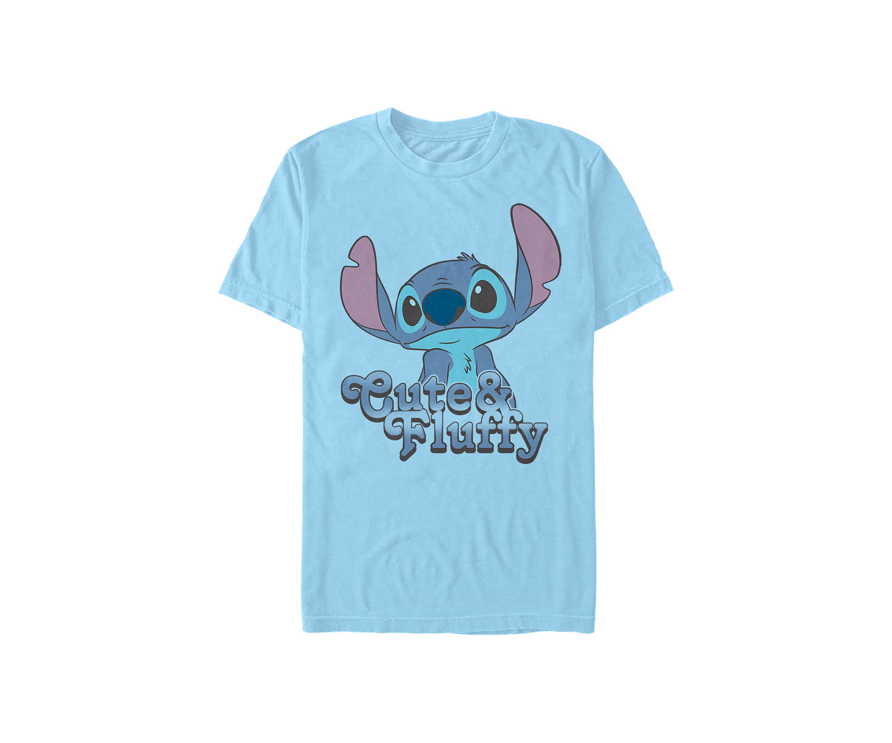 Fluffy Stitch Short Sleeve Graphic T-Shirt