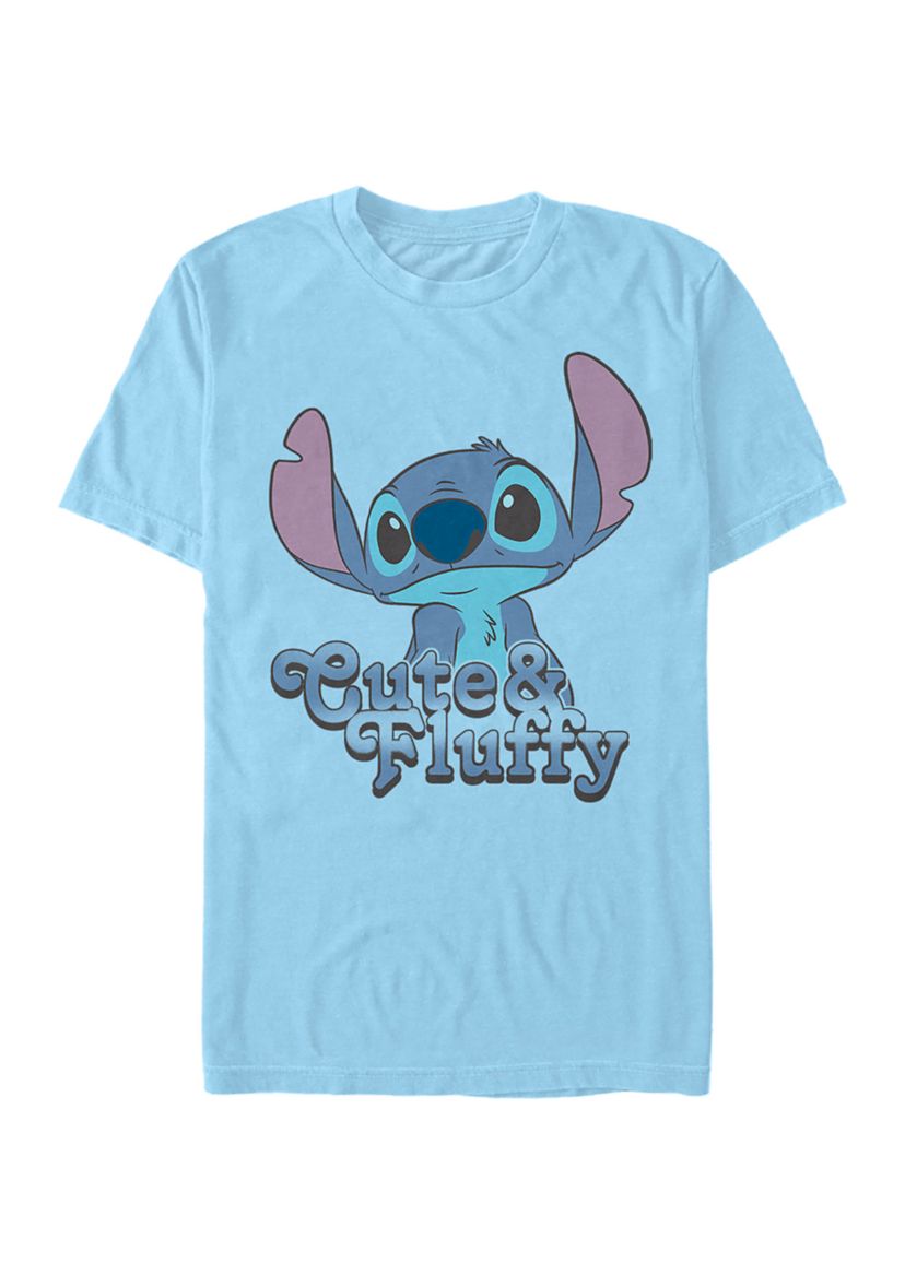 Fluffy Stitch Short Sleeve Graphic T-Shirt