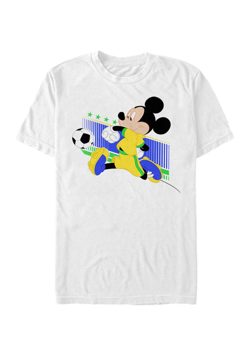 Brazil Kick Short Sleeve Graphic T-Shirt