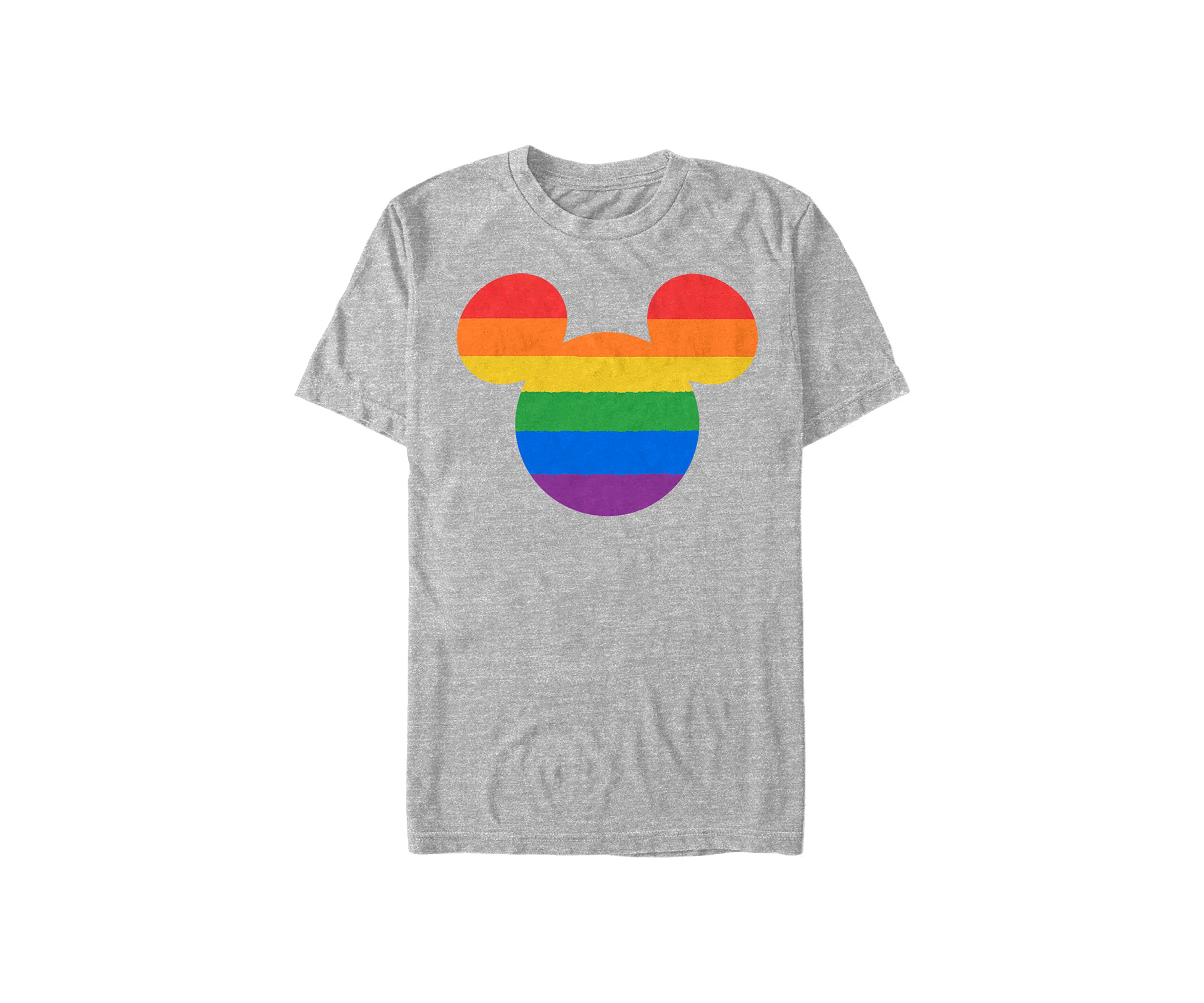 Rainbow Ears Short Sleeve Graphic T-Shirt