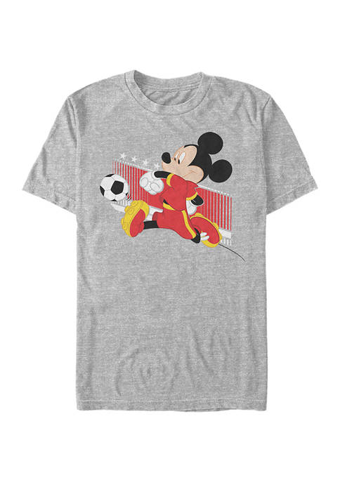 Mickey Classic Belgium Kick Short Sleeve Graphic T-Shirt