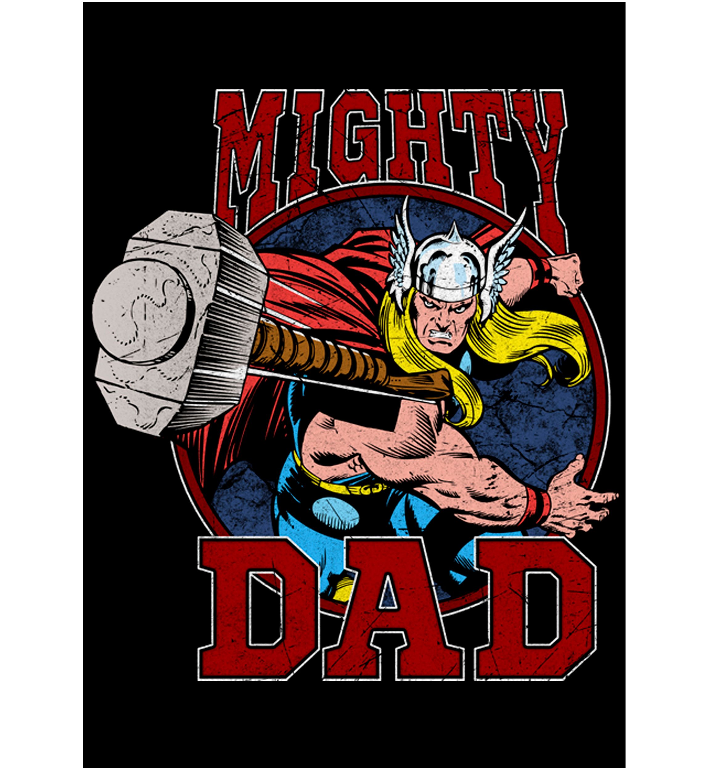 Mighty Dad Graphic T-Shirt