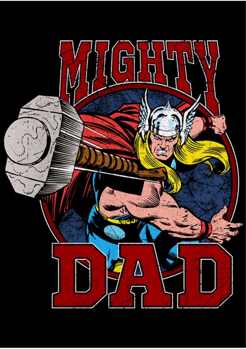 Mighty Dad Graphic T-Shirt