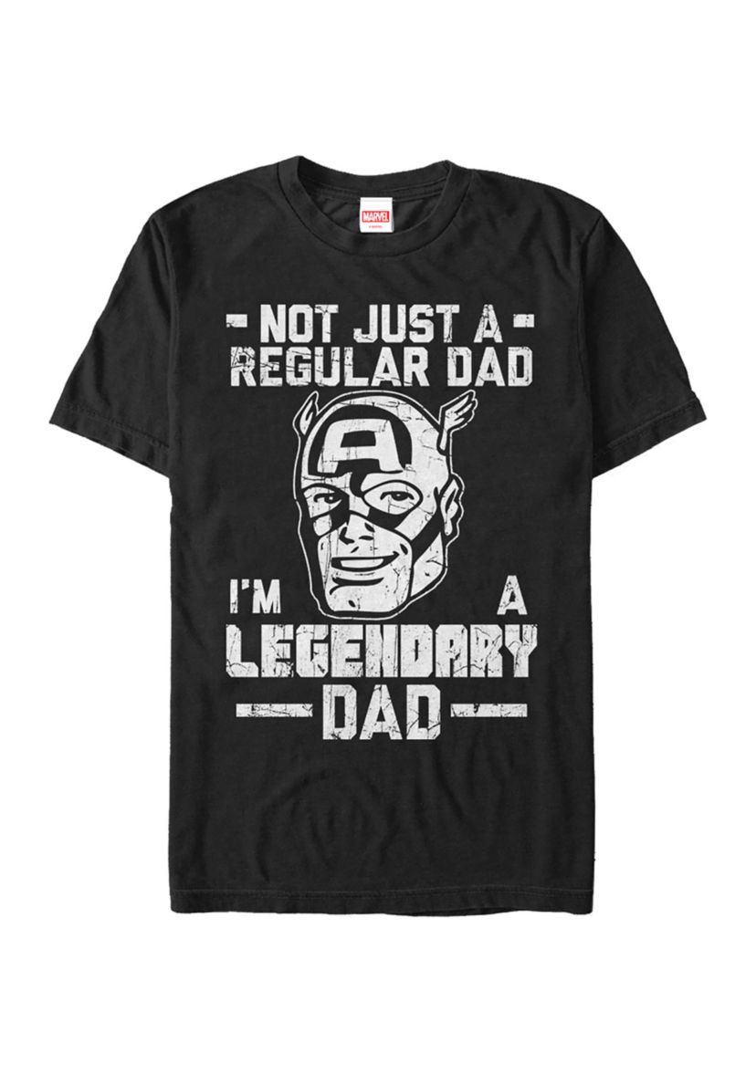 Legendary Dad Man Graphic T-Shirt