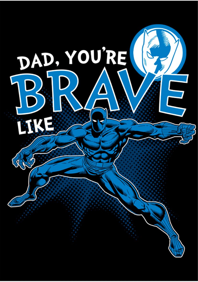 Brave Like Dad Graphic T-Shirt