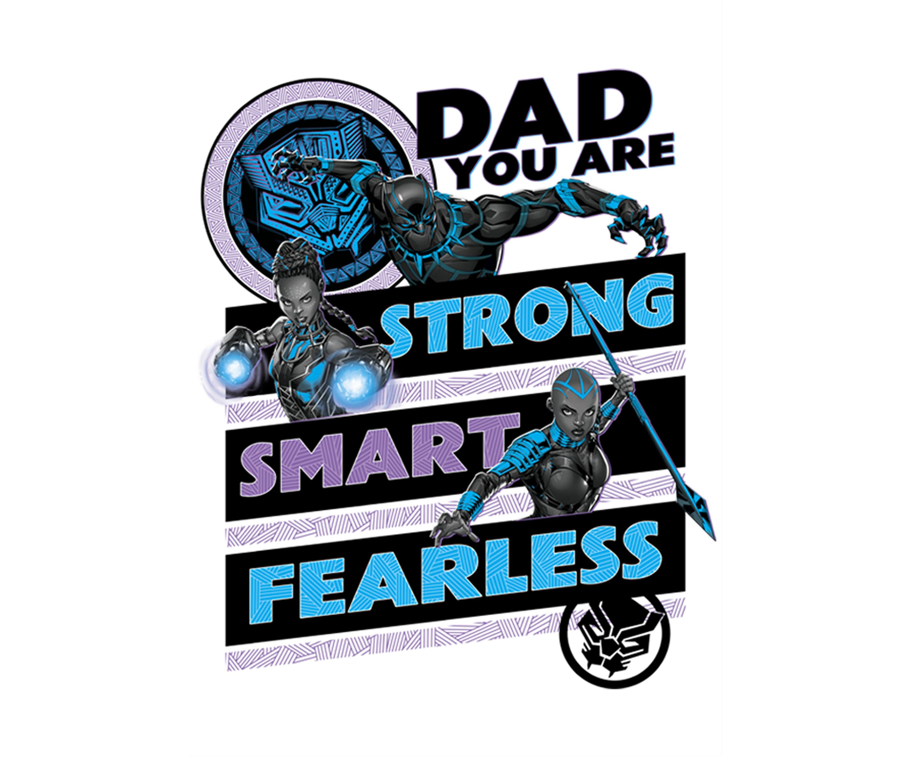 Panther Dad Long Sleeve Graphic T-Shirt