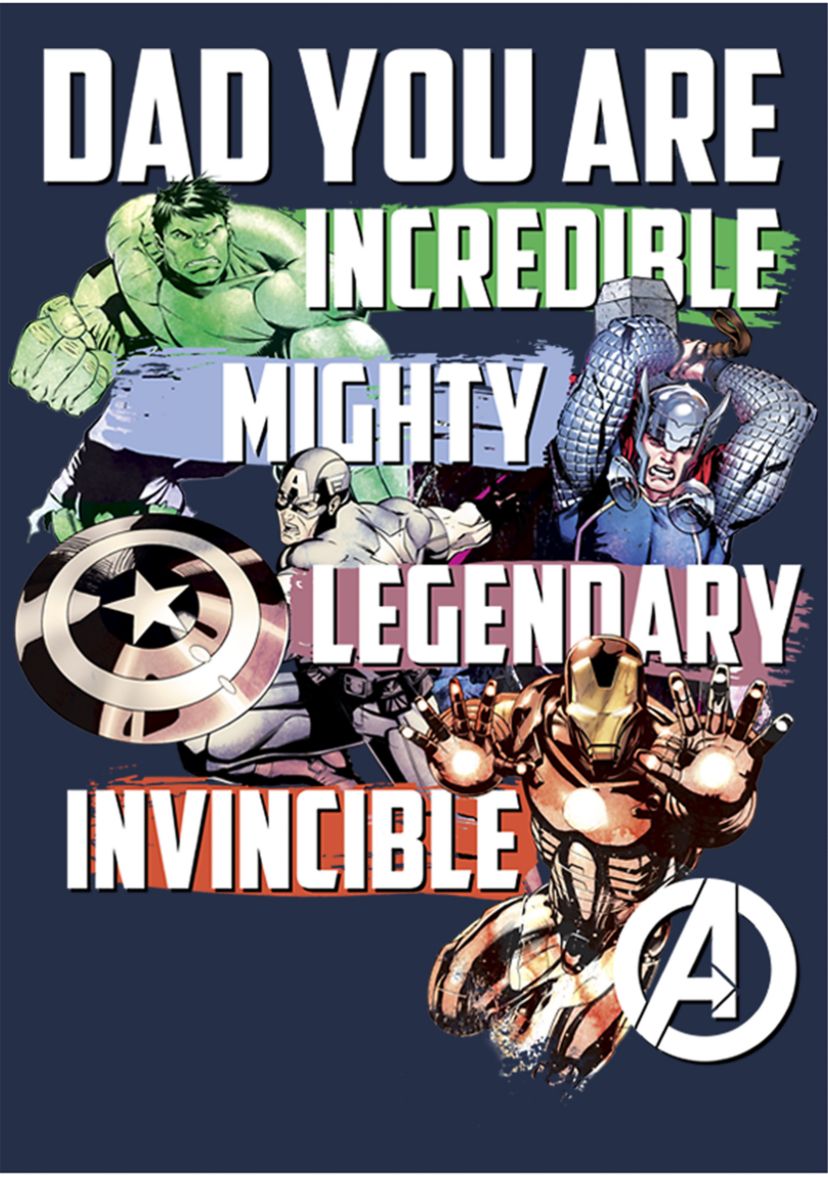 Avenger Dad Graphic T-Shirt