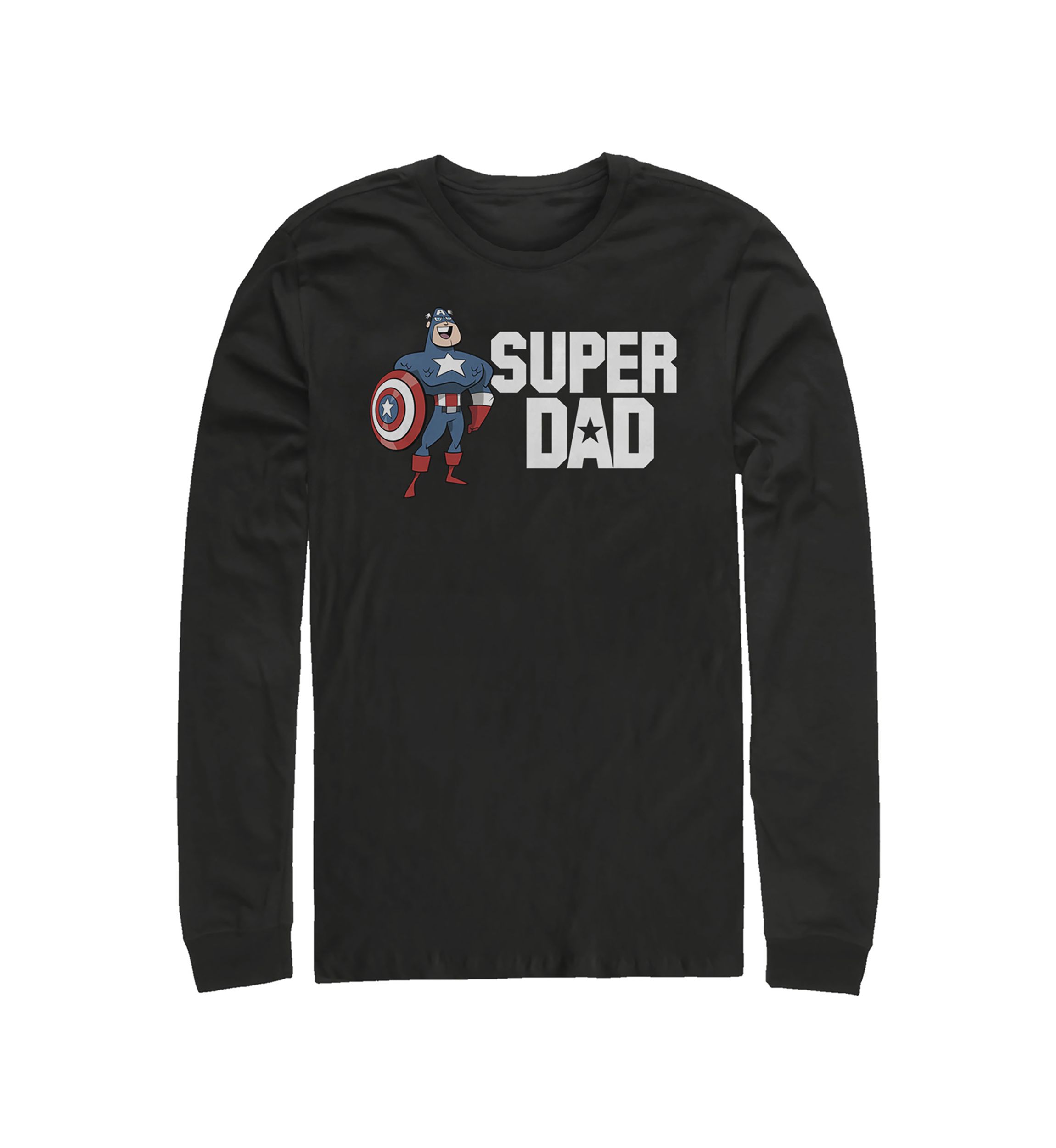 SUPER DAD Long Sleeve Graphic T-Shirt