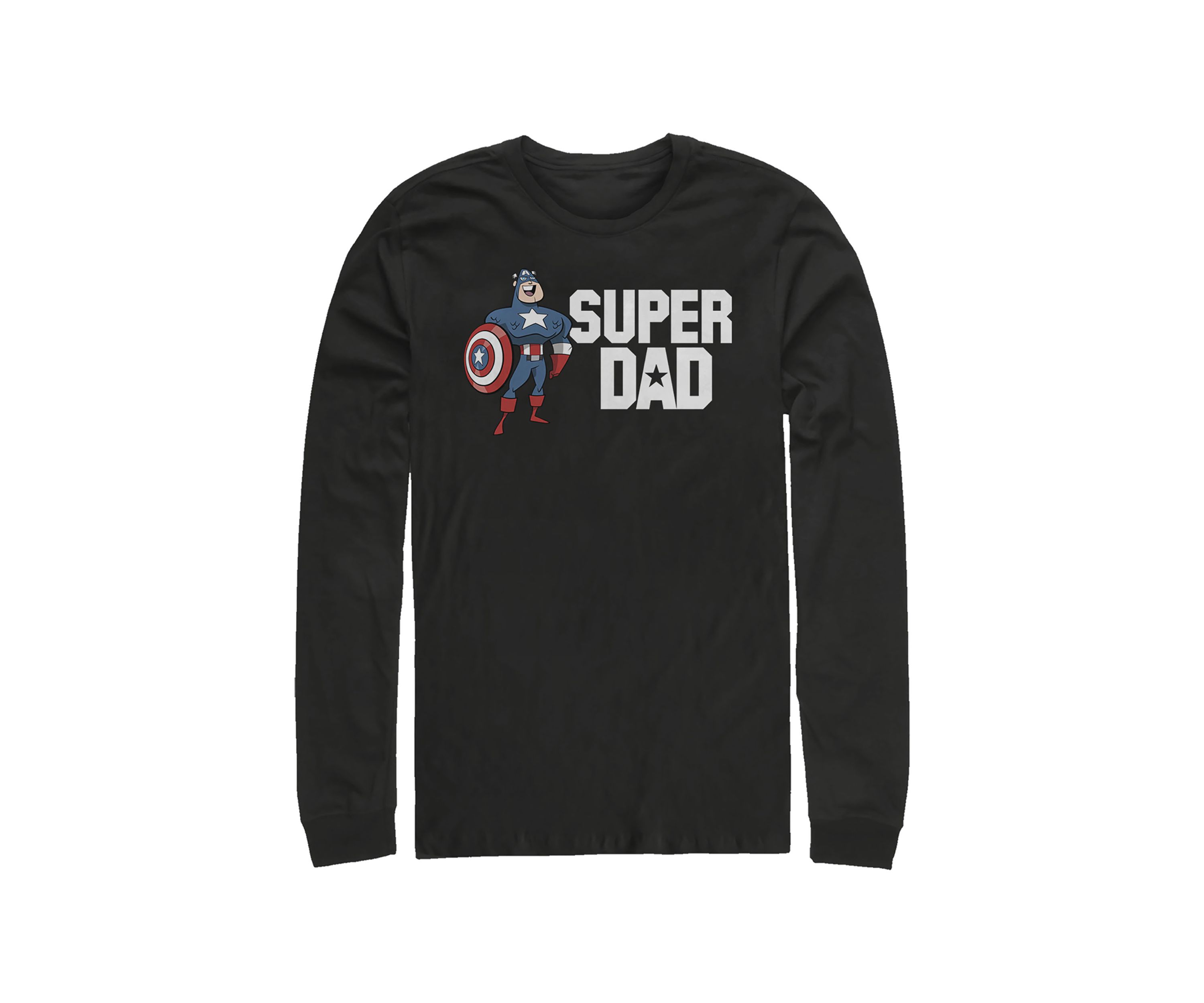 SUPER DAD Long Sleeve Graphic T-Shirt