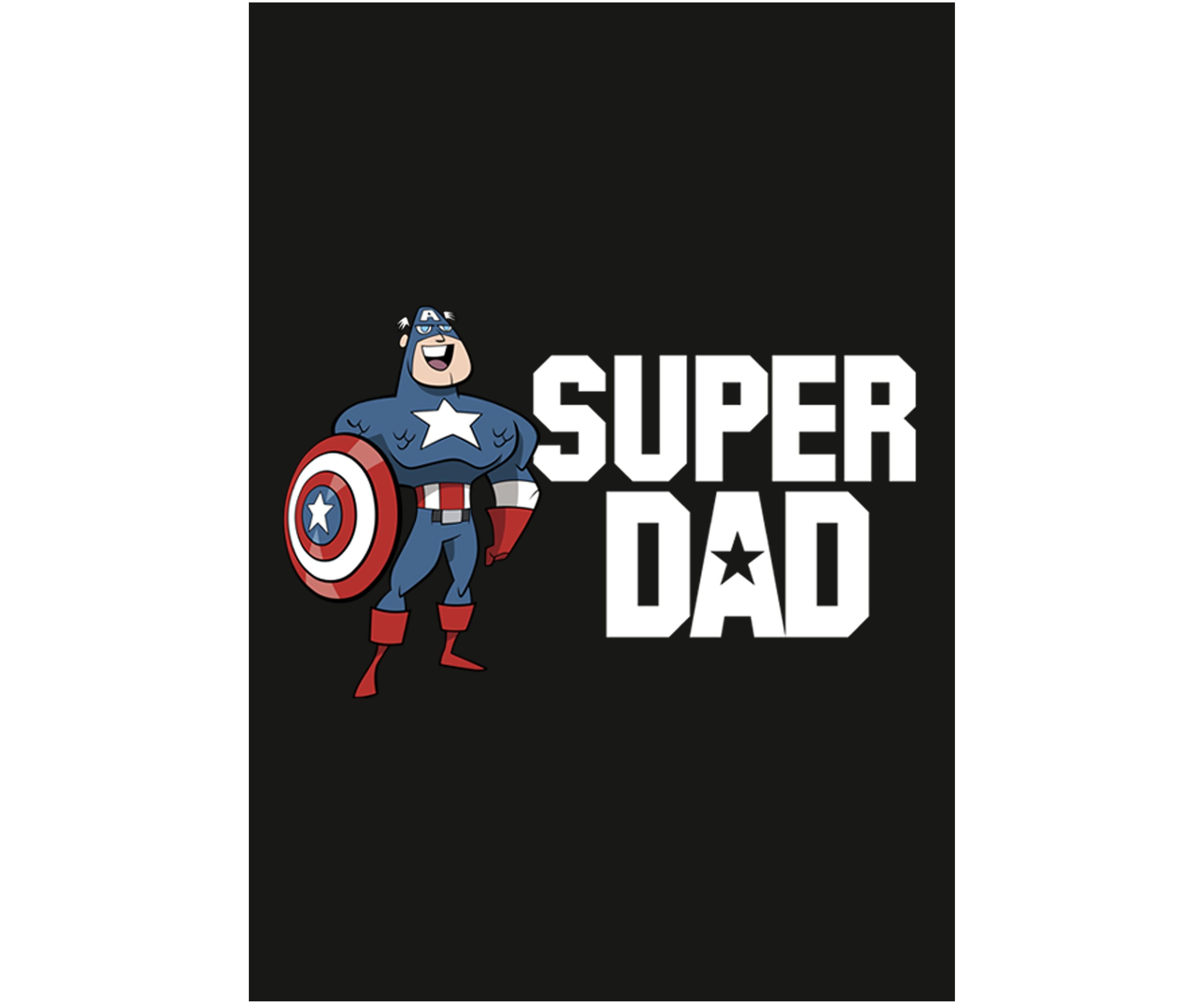 SUPER DAD Long Sleeve Graphic T-Shirt
