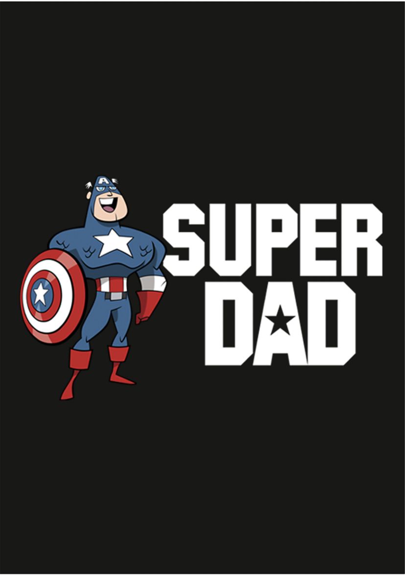 SUPER DAD Long Sleeve Graphic T-Shirt