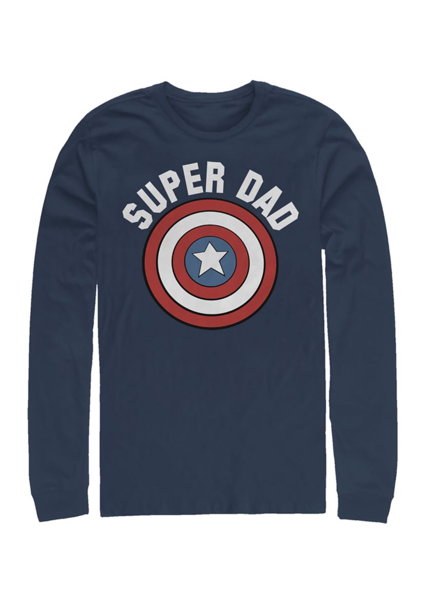 SUPER DAD Long Sleeve Graphic T-Shirt