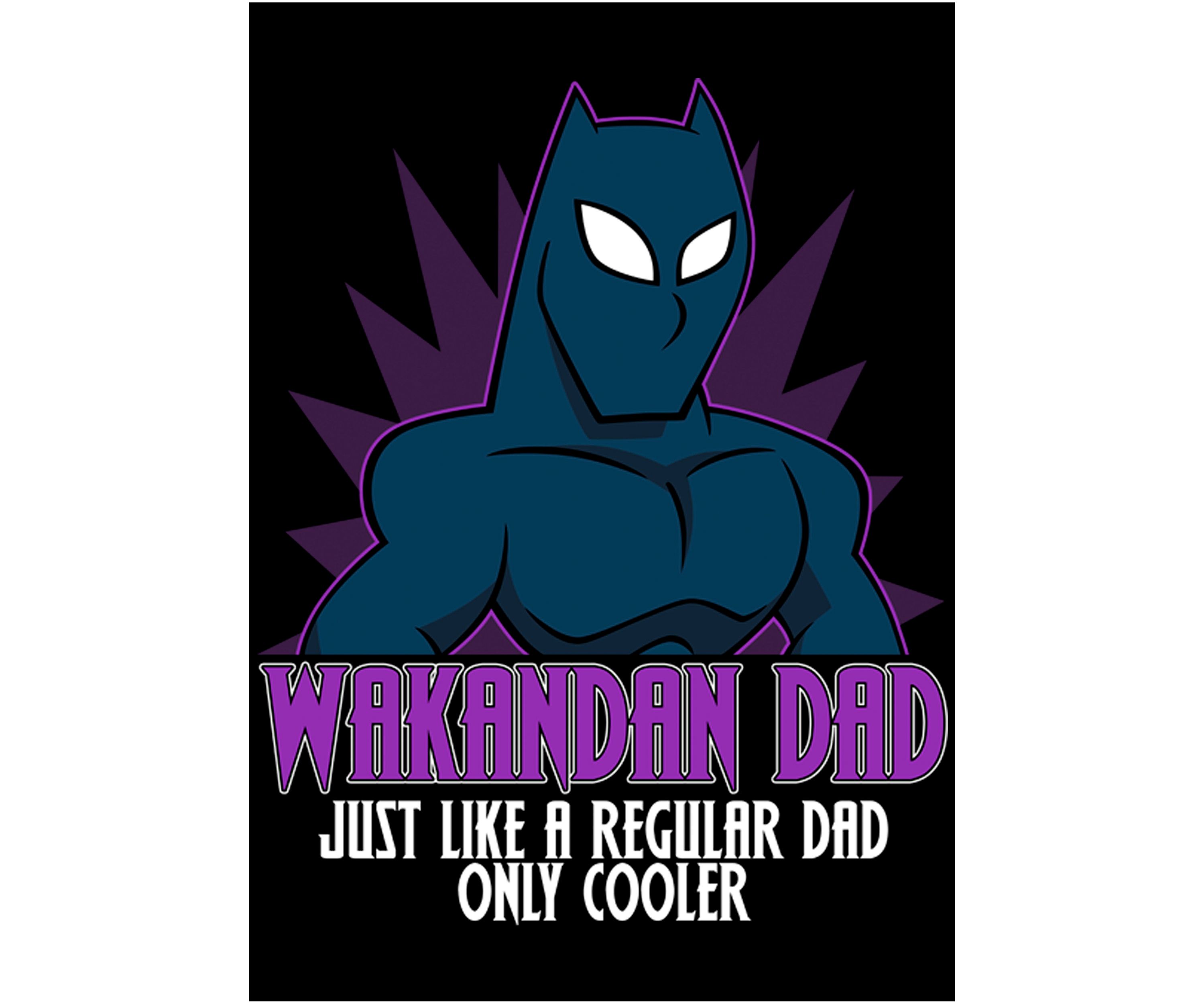 WAKANDAN DAD Graphic T-Shirt