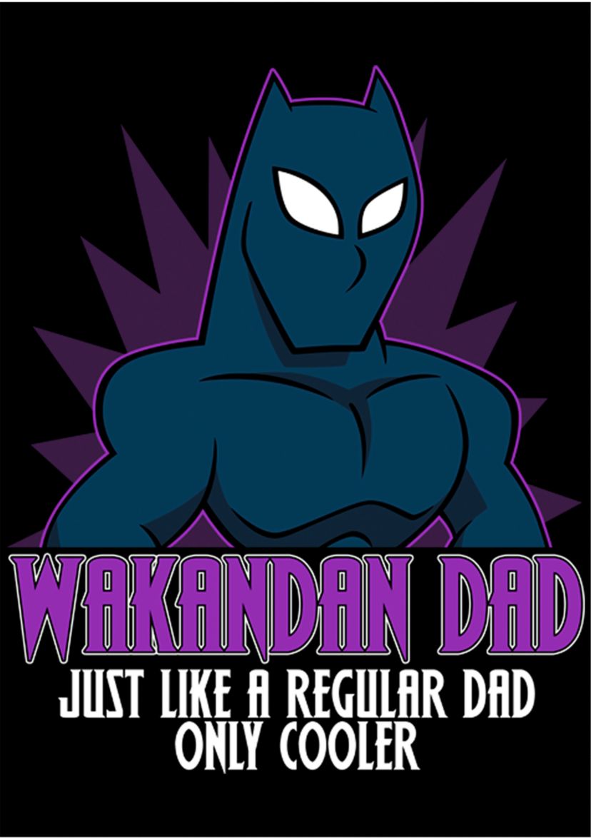 WAKANDAN DAD Graphic T-Shirt