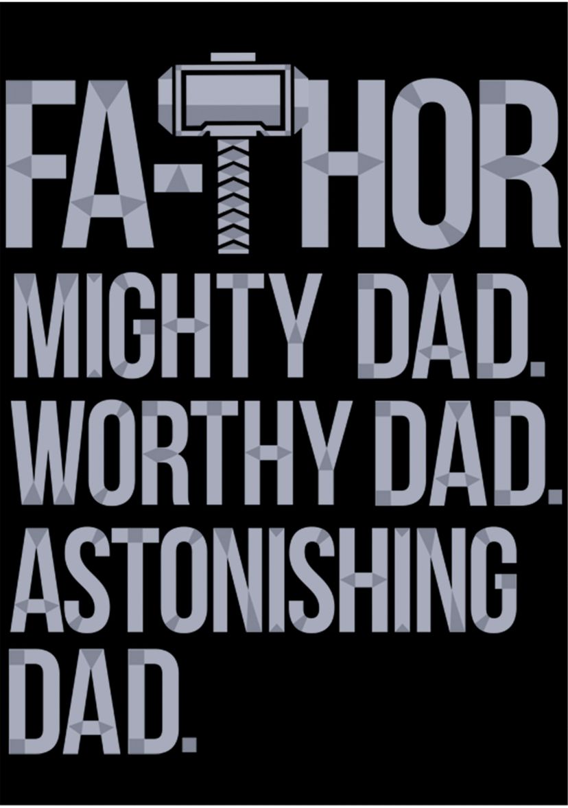 FaThor Worthy Astonishing Graphic T-Shirt