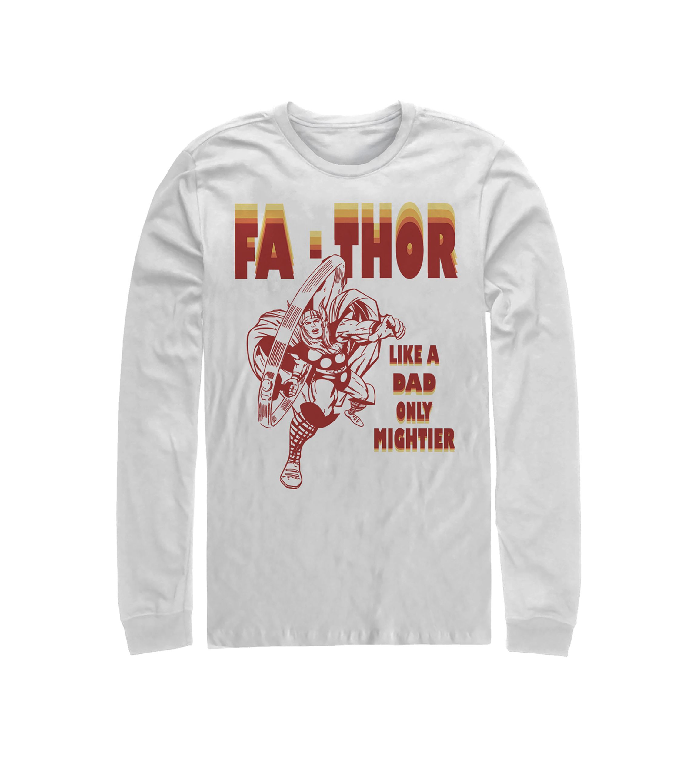 Fathor Retro Long Sleeve Graphic T-Shirt